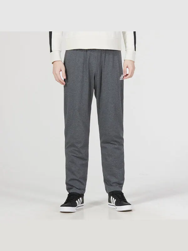 Спортивные штаны Adidas Essentials Single Jersey Tapered Open Hem Pants — изображение 3 из 4, красный