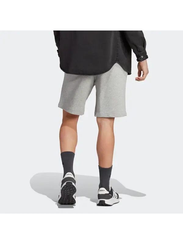 Шорты все szn шорты из французского трикотажа Adidas — изображение 3 из 4, серый