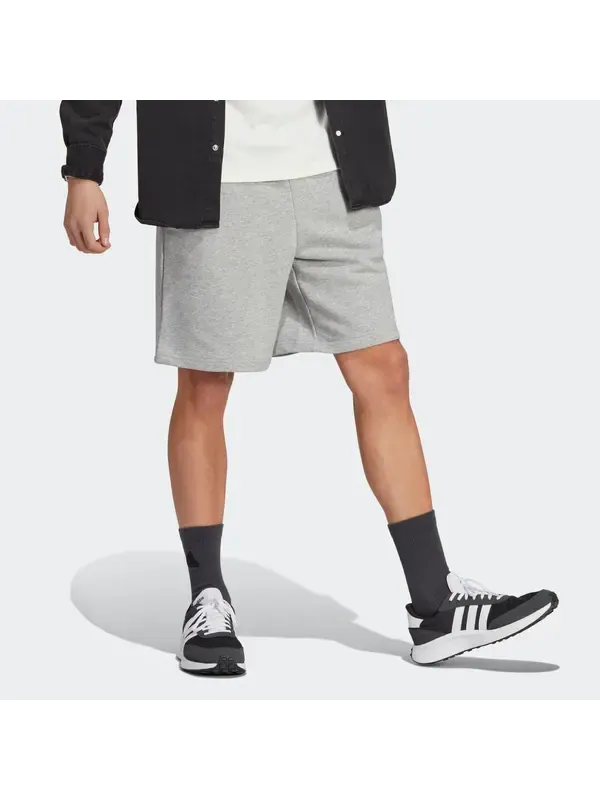 Шорты все szn шорты из французского трикотажа Adidas — изображение 4 из 4, серый