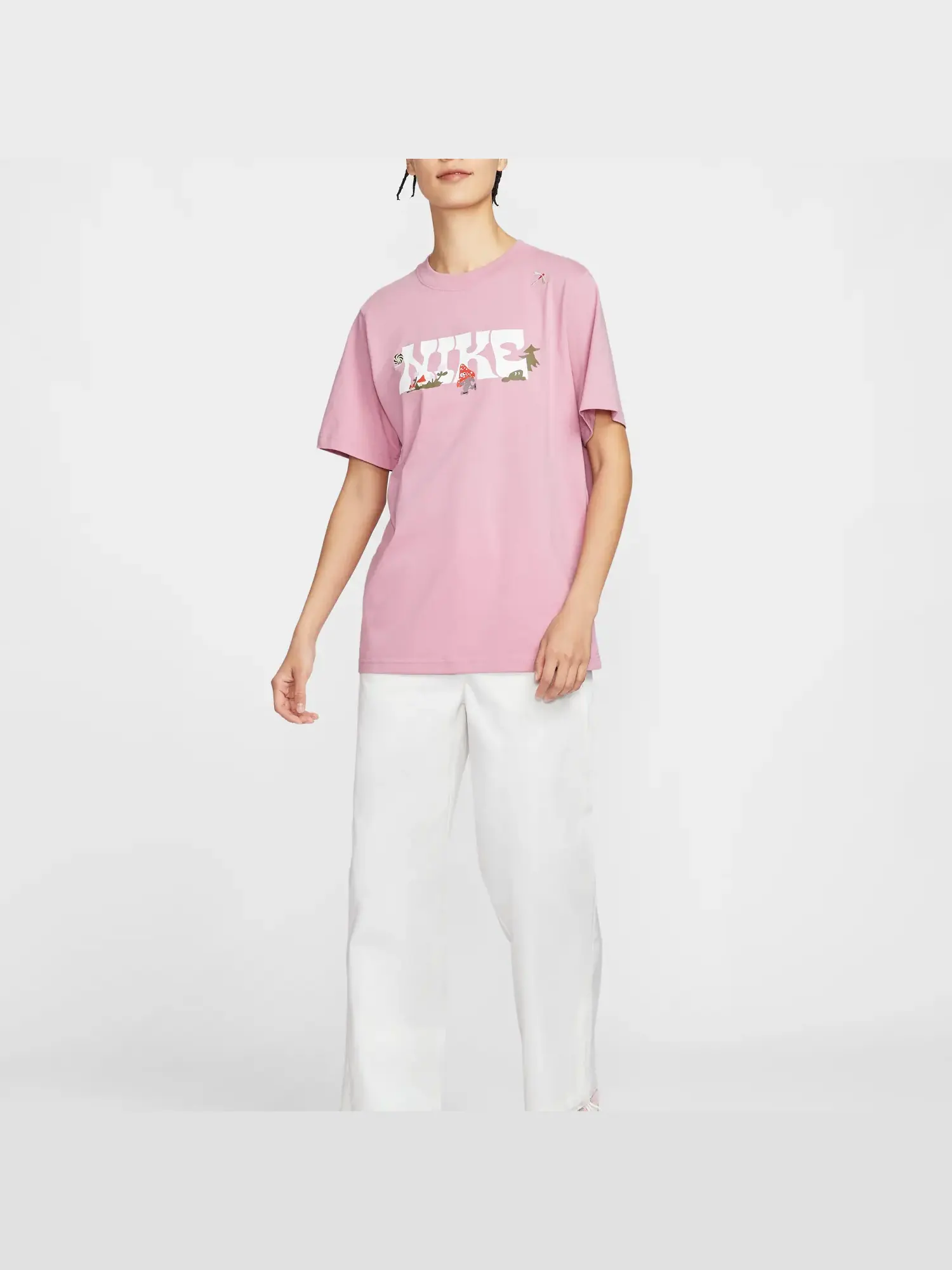 Футболка Nike Sportswear IF0607-668 — изображение 3 из 7, розовый