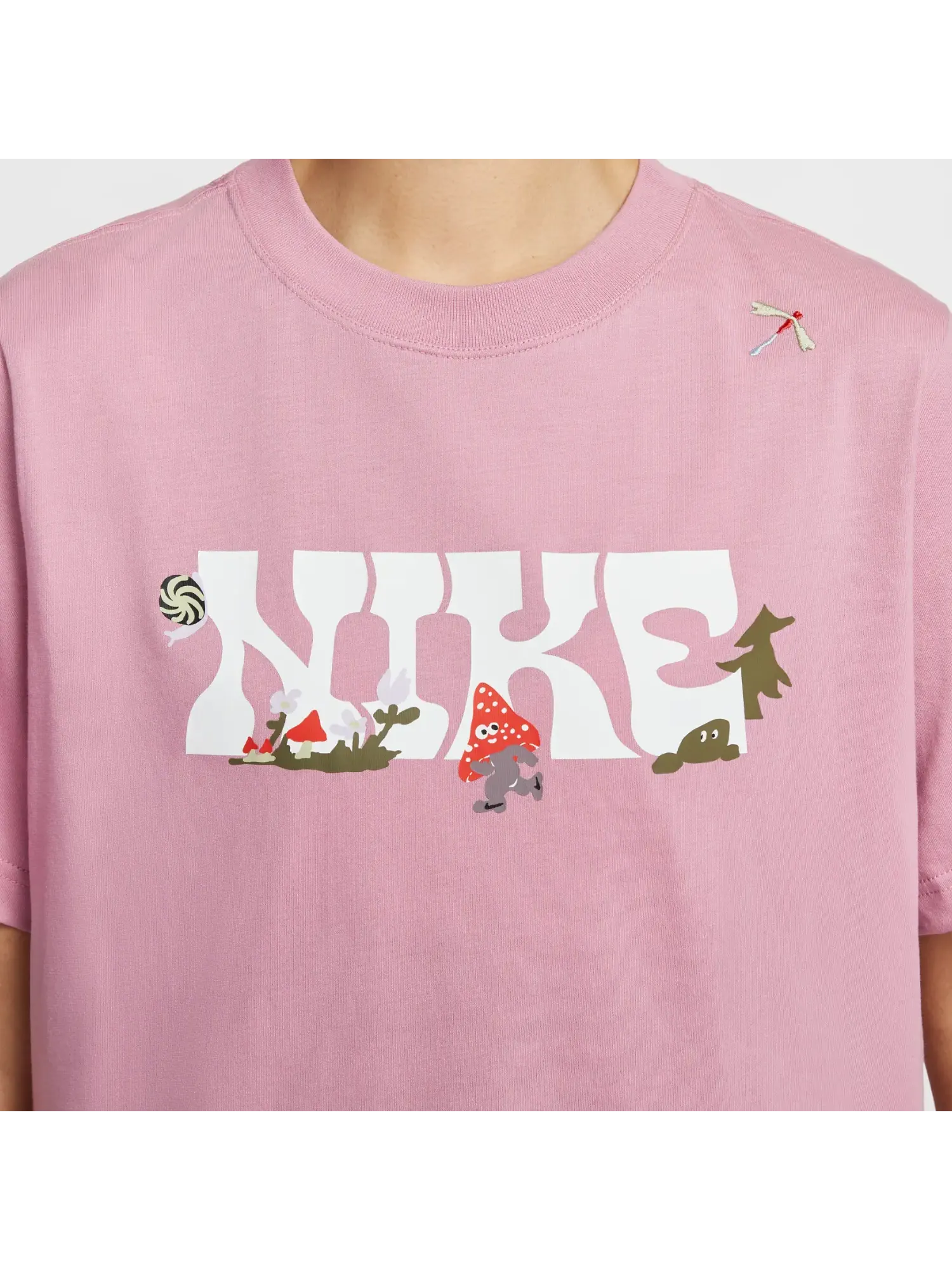 Футболка Nike Sportswear IF0607-668 — изображение 4 из 7, розовый
