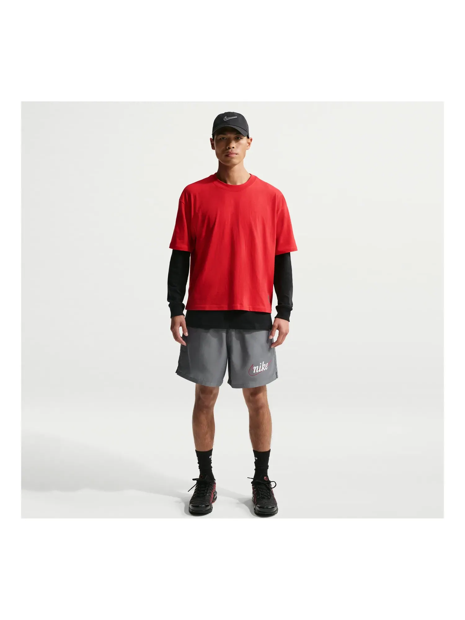 Шорты Nike Sportswear Club Shorts 'Smoke Grey' IF0775-084 — изображение 1 из 5, серый