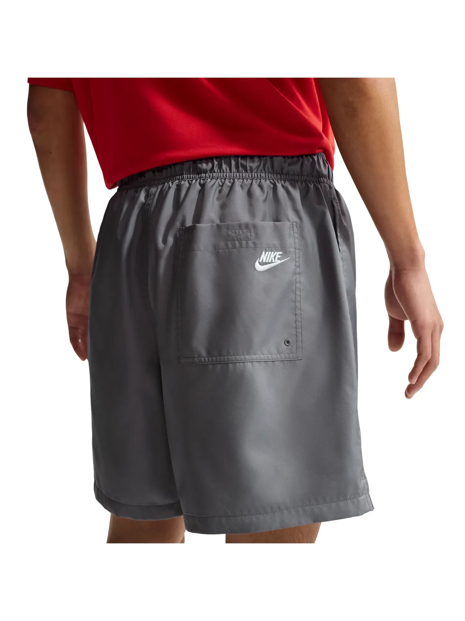 Шорты Nike Sportswear Club Shorts 'Smoke Grey' IF0775-084 — изображение 2 из 5, серый