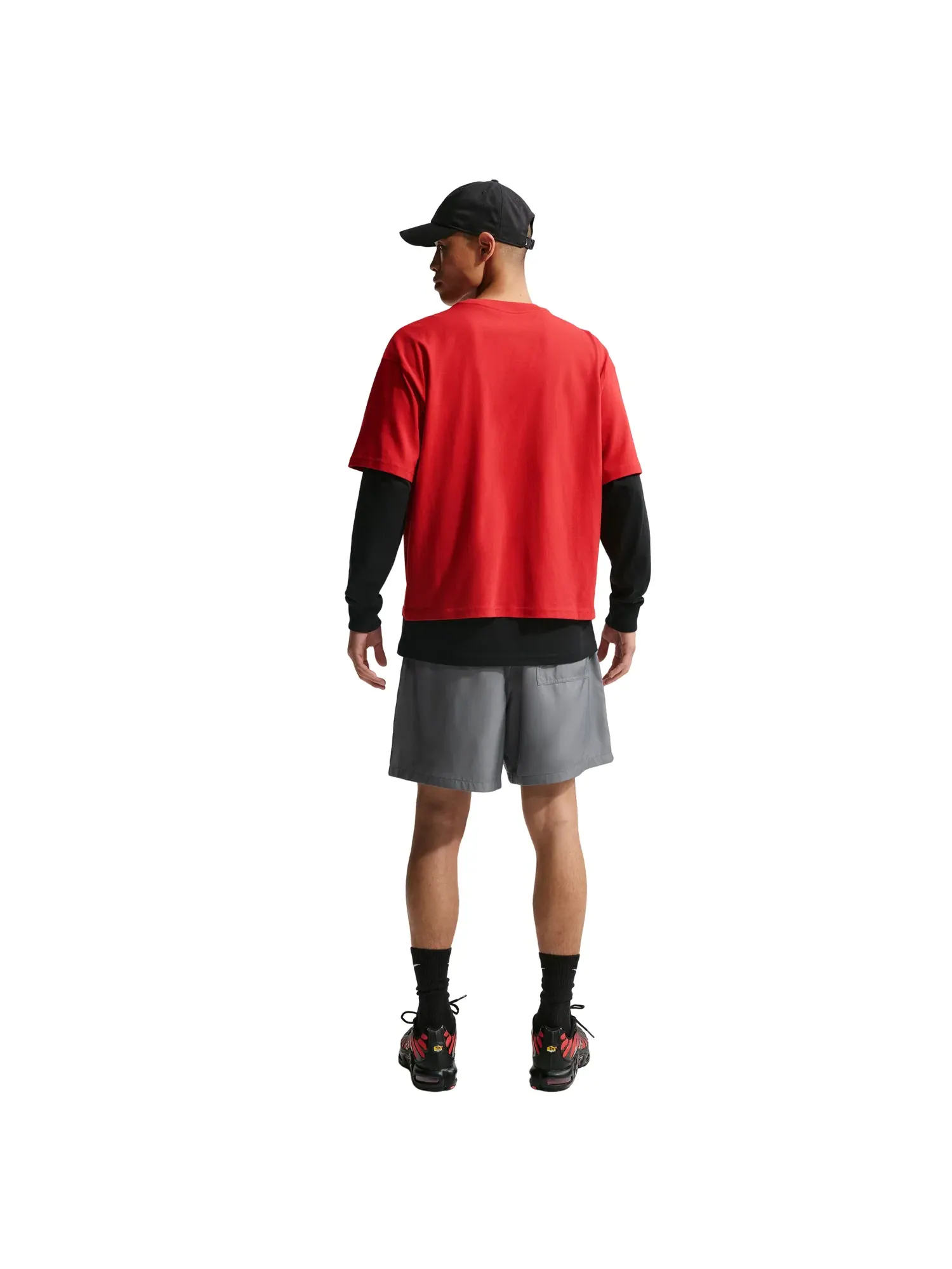 Шорты Nike Sportswear Club Shorts 'Smoke Grey' IF0775-084 — изображение 3 из 5, серый