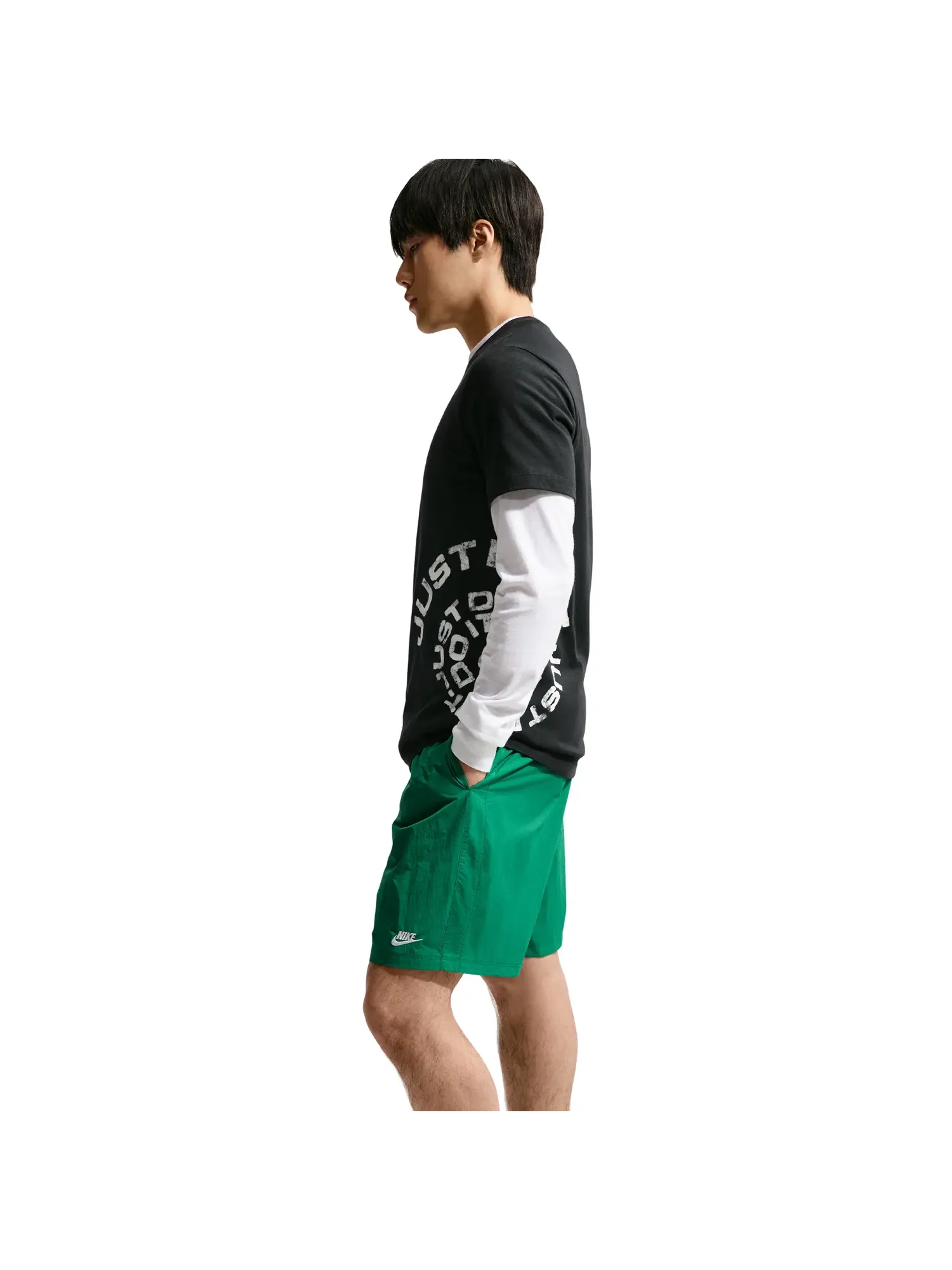 Спортивные шорты Nike Sportswear Club — изображение 4 из 5, зеленый