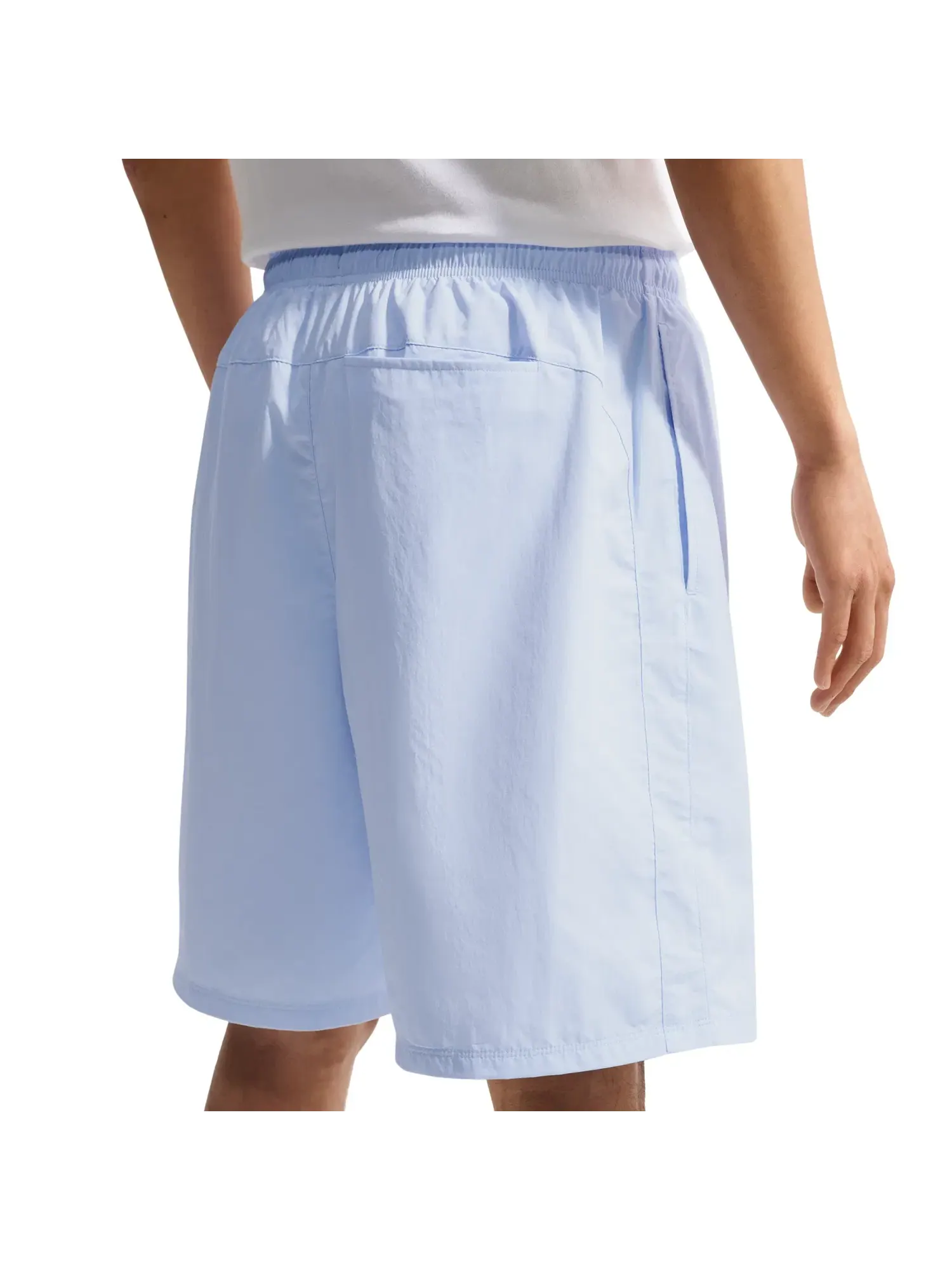 Мужские шорты с принтом Nike Sportswear Club Hydrogen Blue White — изображение 2 из 5, синий