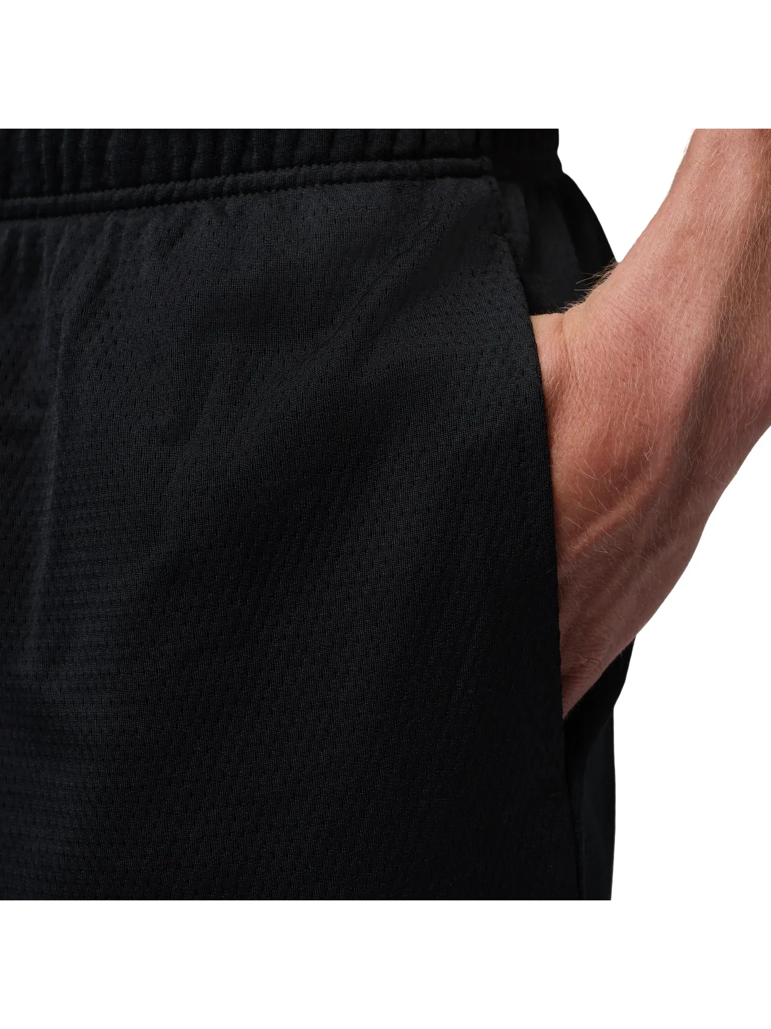 Мужские шорты с сетчатым принтом Jordan Dri-FIT Mesh Graphic Shorts — изображение 4 из 5, черный