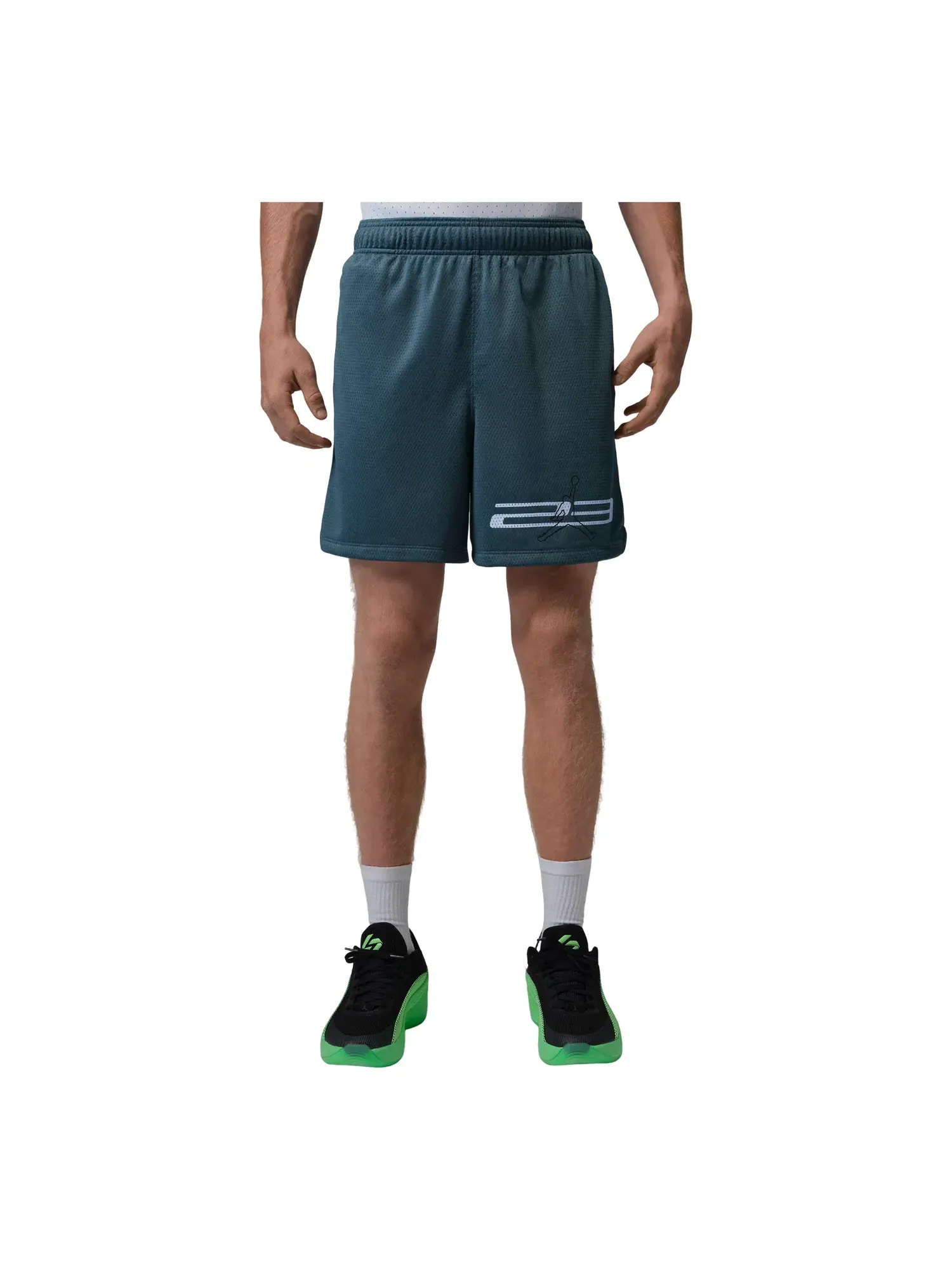 Мужские шорты из дышащей сетки Dri-FIT Jordan — изображение 1 из 5, зеленый