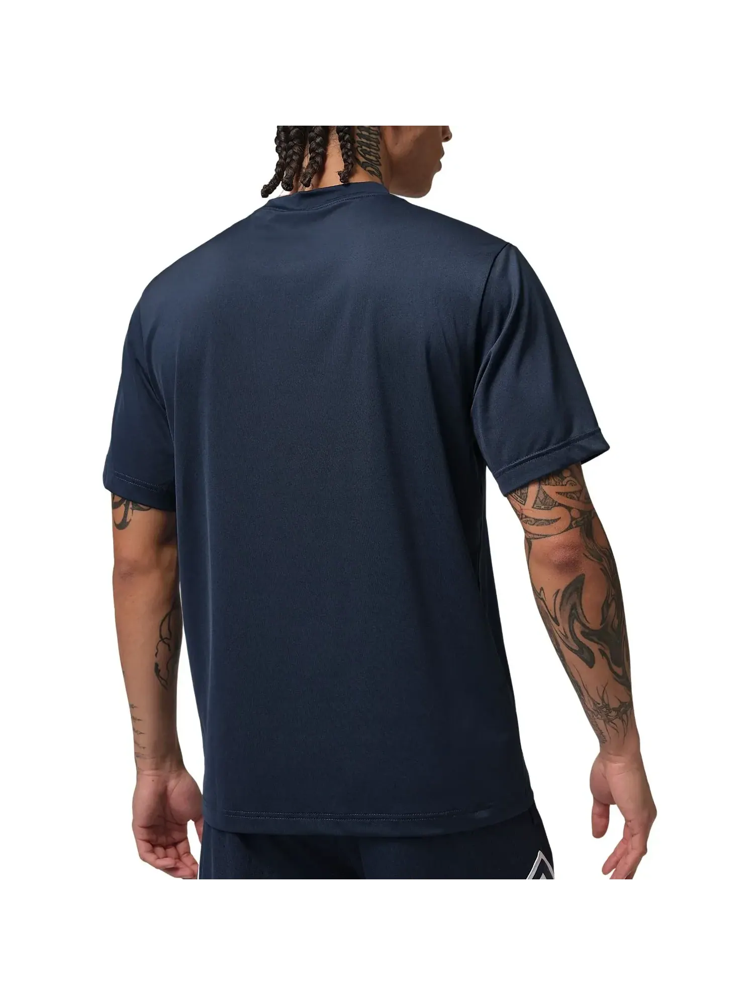 Футболка с коротким рукавом Air Jordan Sport Essentials Dri-FIT — изображение 2 из 2, темно-синий