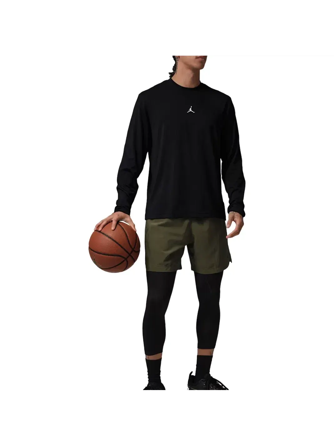 Мужская футболка Dri-FIT Jordan Sport Essentials — изображение 4 из 4, черный
