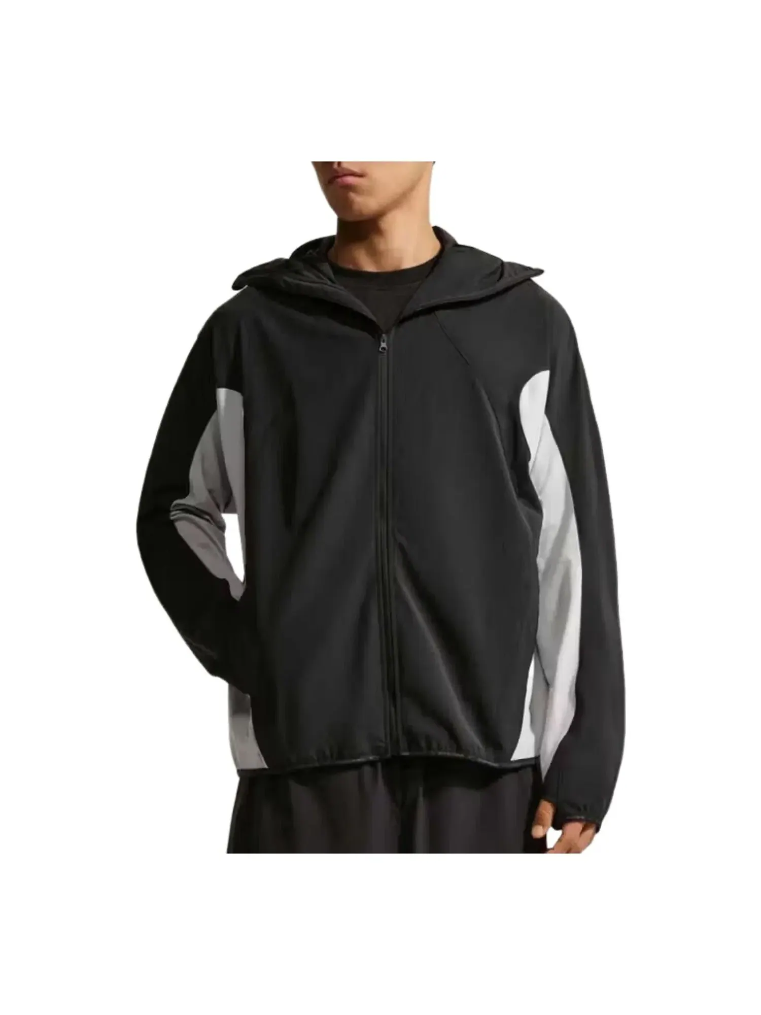 Куртка Nike Tech Helios Dri-FIT Shell Jacket 'Black Grey Fog Black' IF0904-010 — изображение 1 из 3, черный