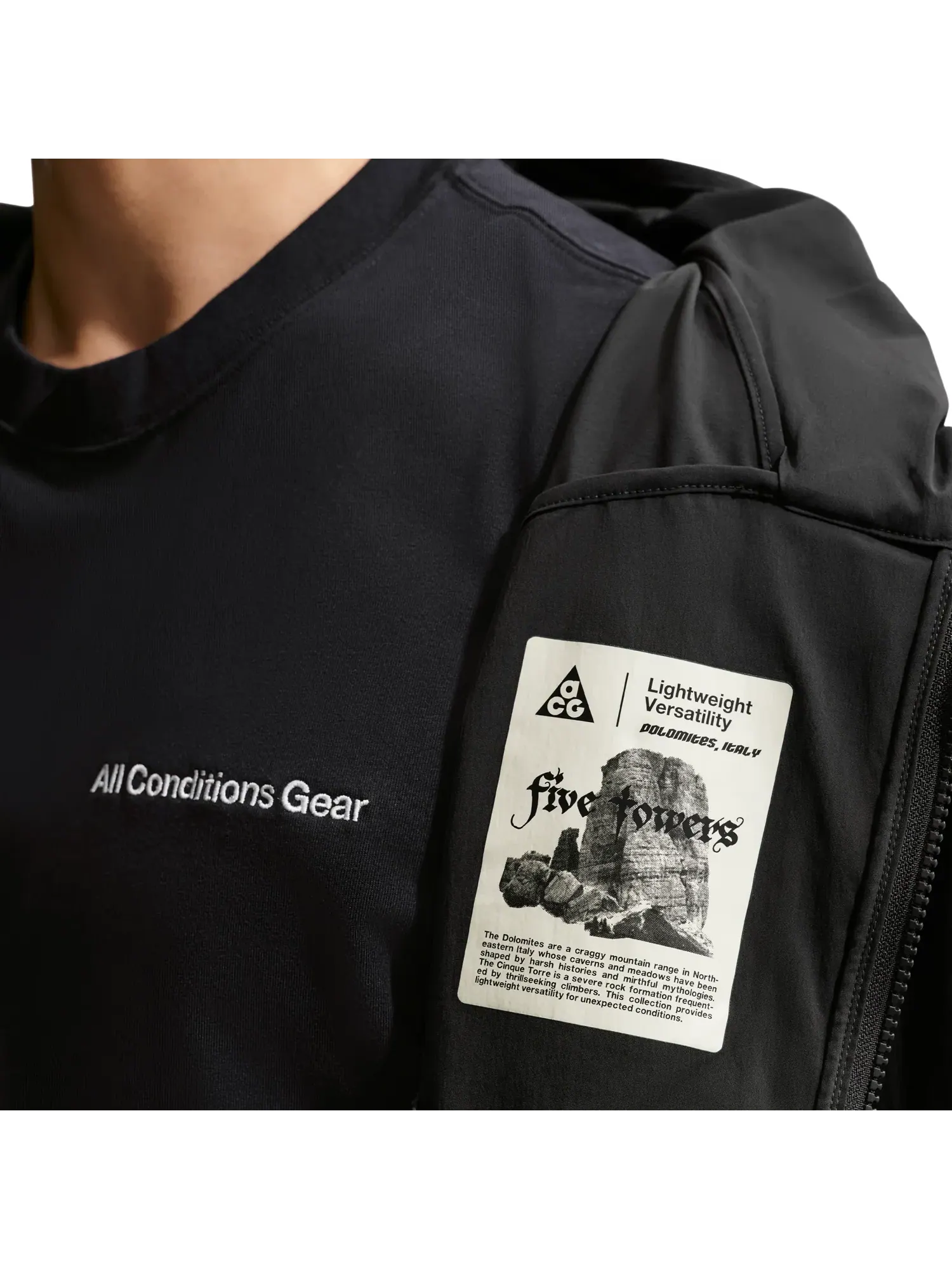 Куртка Nike ACG Pack 'Five Towers' IF1269-010 — изображение 5 из 6, черный