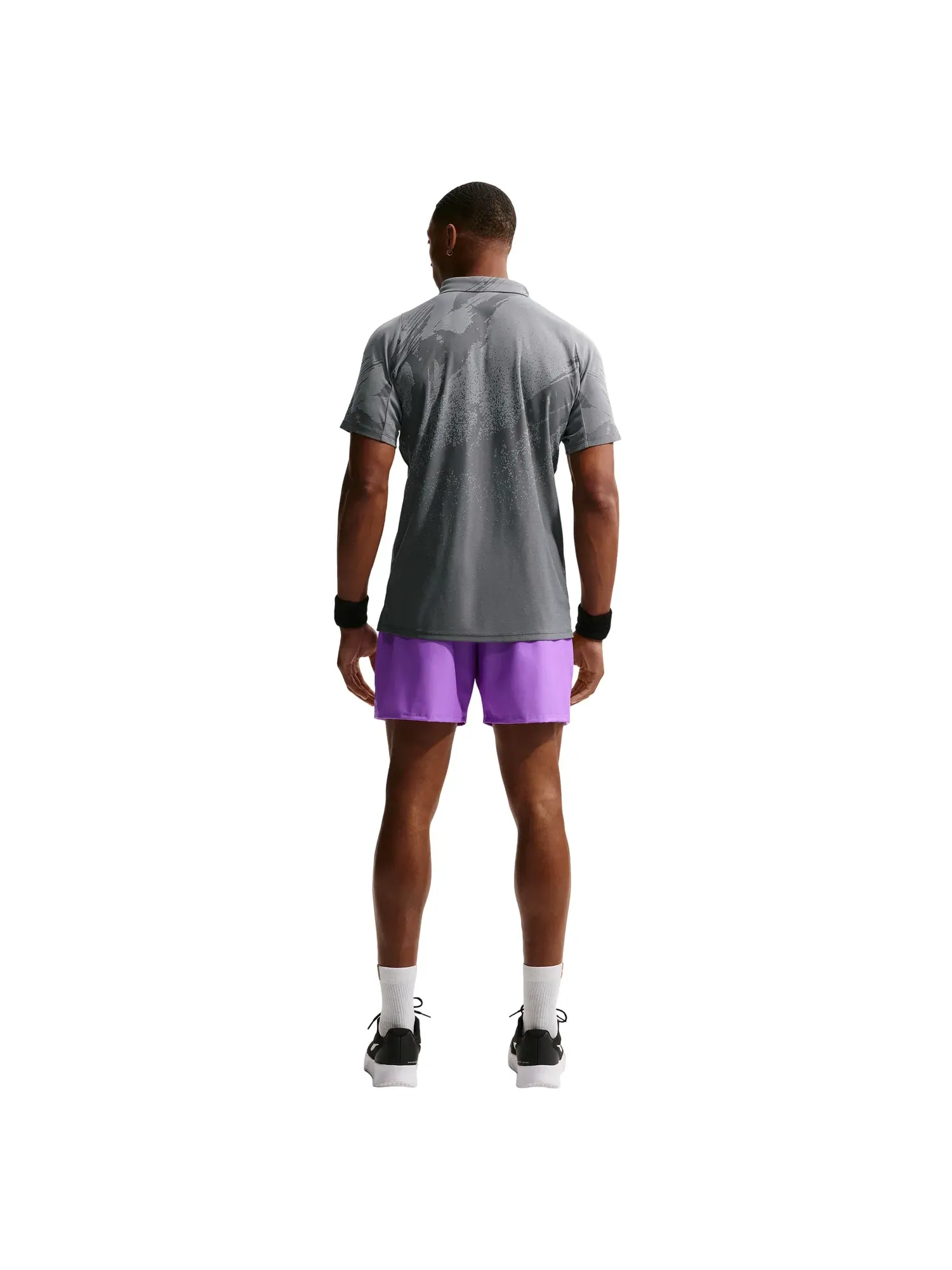 Шорты Nike Court Slam Dri-FIT 'Bright Violet Violet Mist Black' IF1560-522 — изображение 2 из 5, фиолетовый