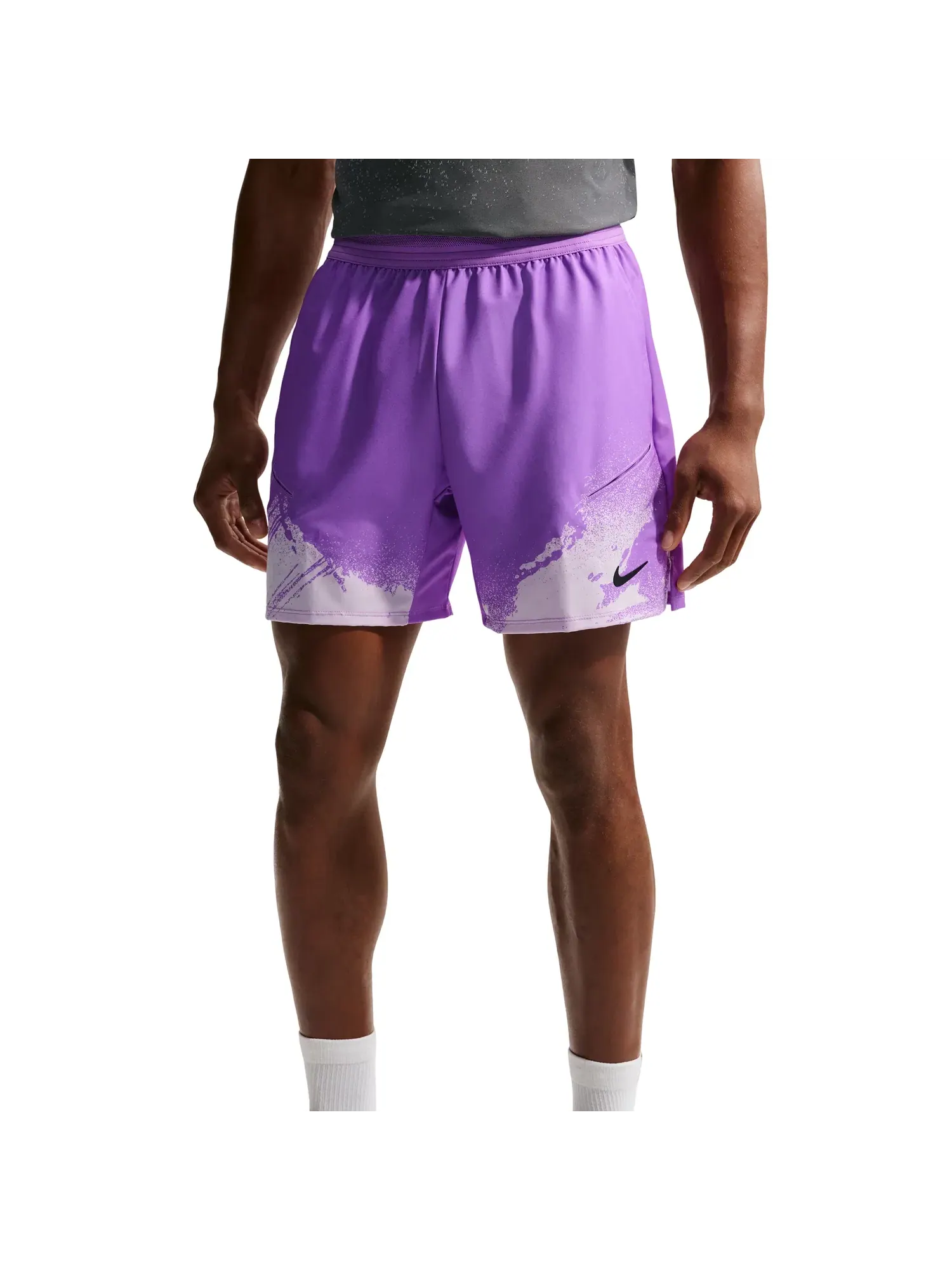 Шорты Nike Court Slam Dri-FIT 'Bright Violet Violet Mist Black' IF1560-522 — изображение 5 из 5, фиолетовый