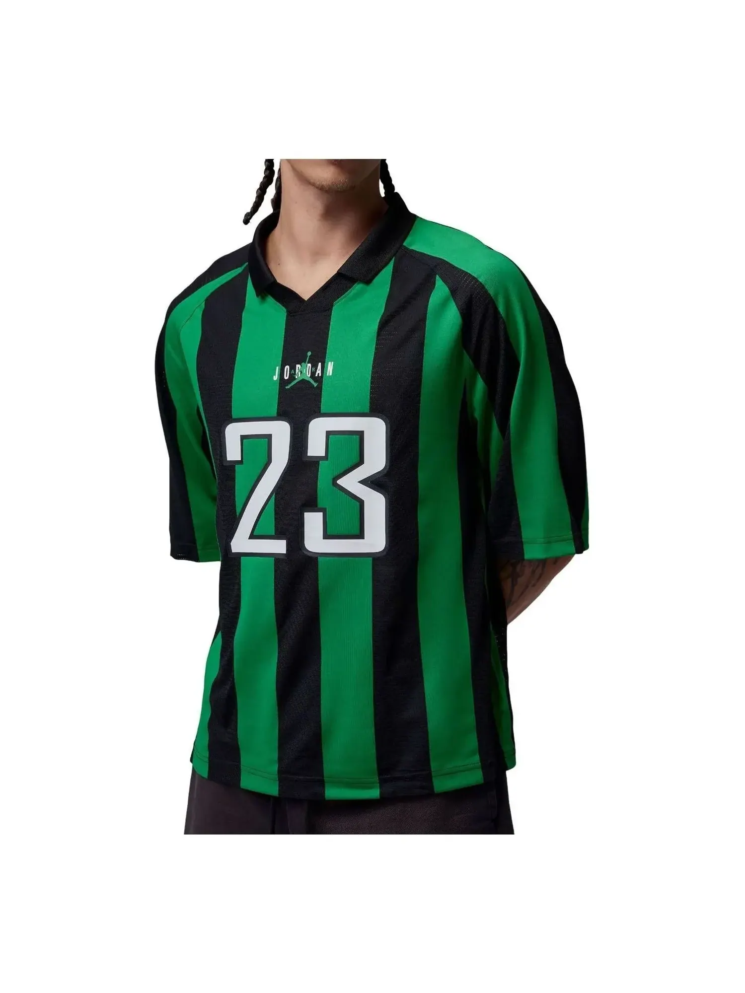 Футболка Air Jordan Brooklyn Terrace 'Lucky Green Black' — изображение 1 из 2, зеленый