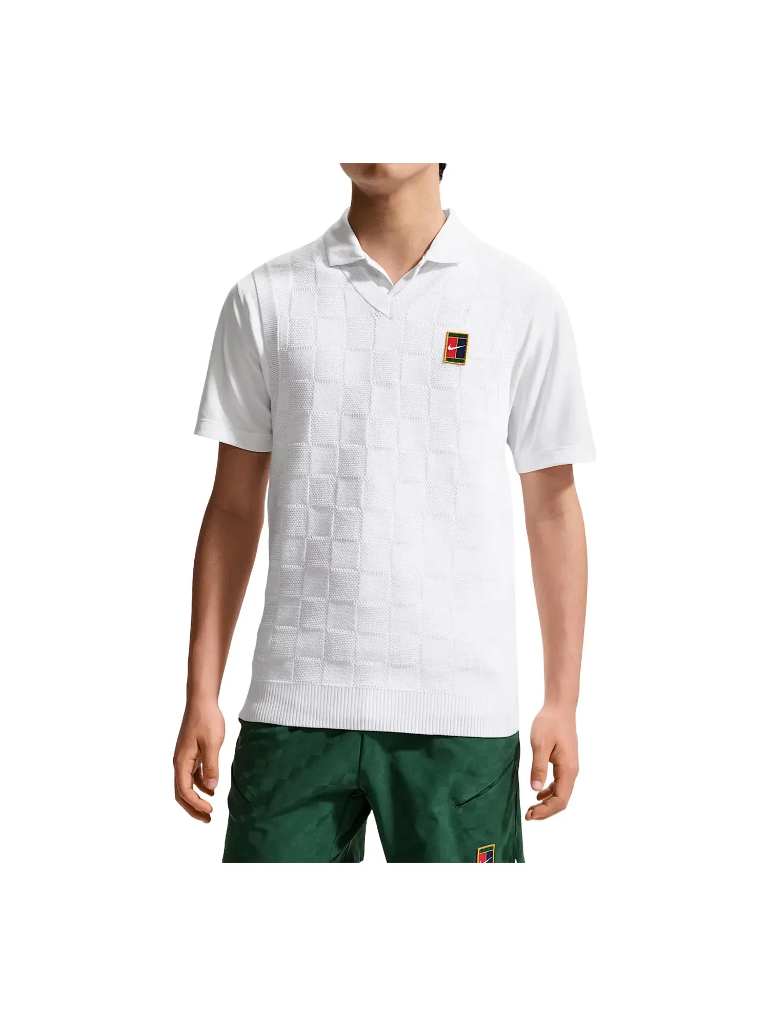 Мужской джемпер NikeCourt Slam Jumper — изображение 1 из 2, белый