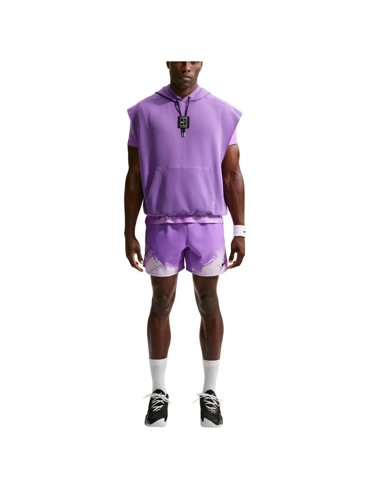 Худи Nike Court Slam 'Bright Violet' IF1938-522 — изображение 2 из 3, фиолетовый
