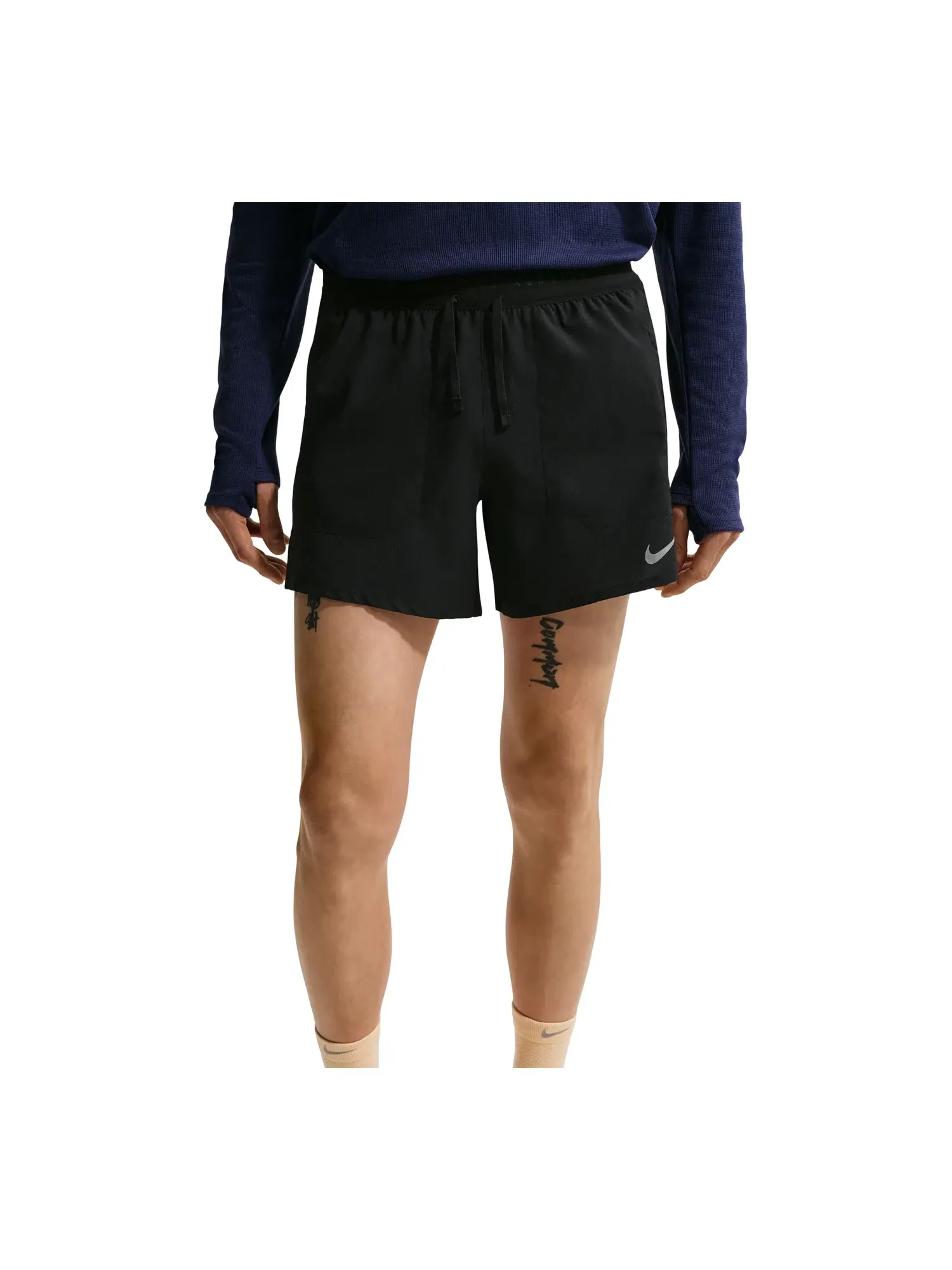 Мужские беговые шорты Nike Stride Dri-FIT — изображение 1 из 3, черный