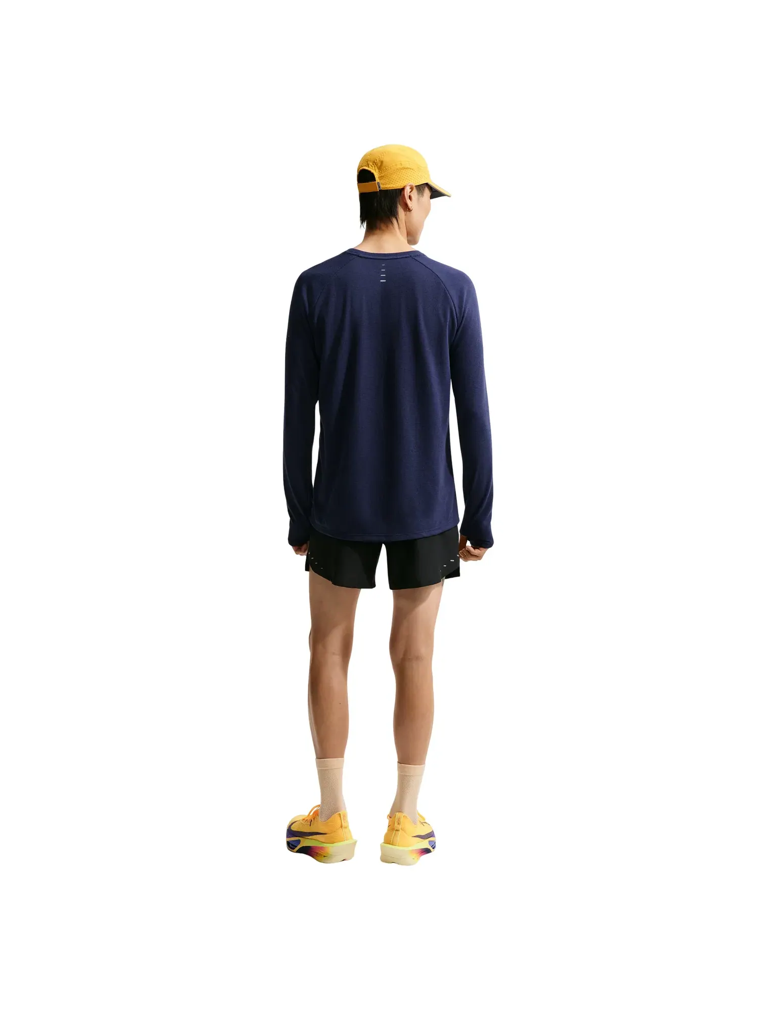 Мужские беговые шорты Nike Stride Dri-FIT — изображение 3 из 3, черный