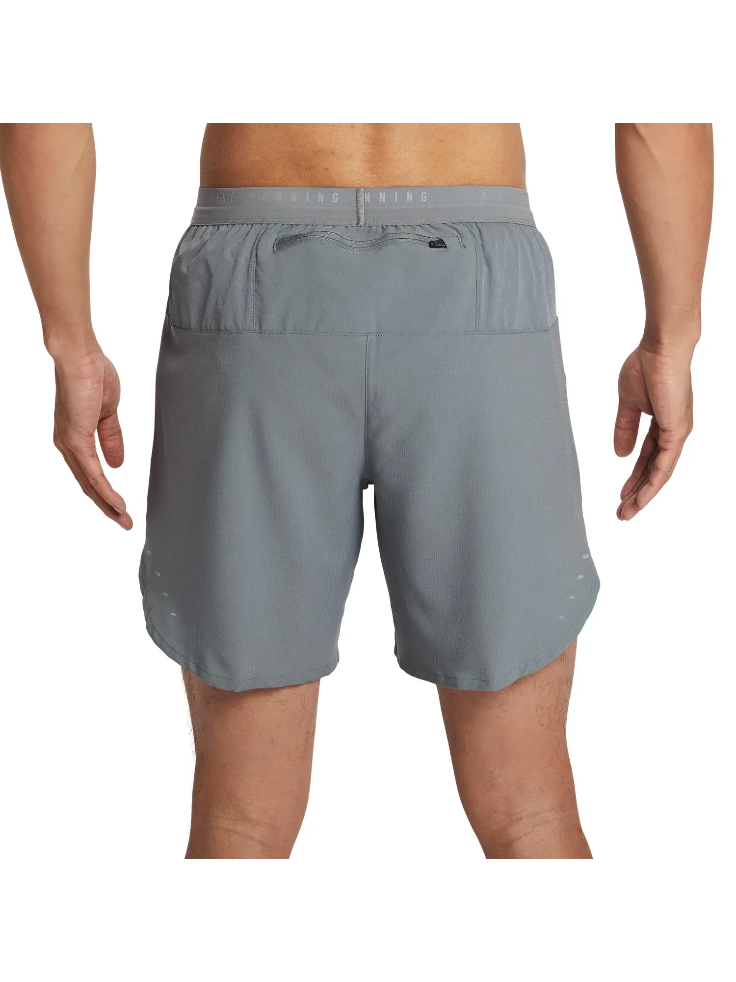 Мужские беговые шорты с длиной 7 дюймов и подкладкой Nike Stride Dri-FIT — изображение 2 из 6, серый