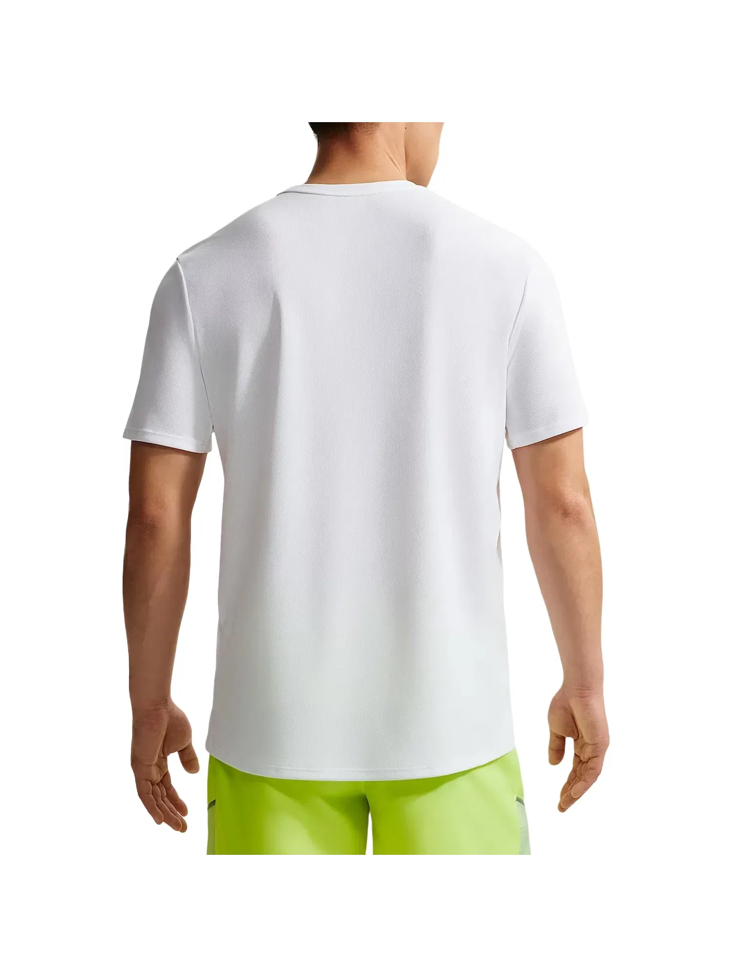 Мужская футболка Nike Miler Dri-FIT UV Protection — изображение 2 из 4, белый