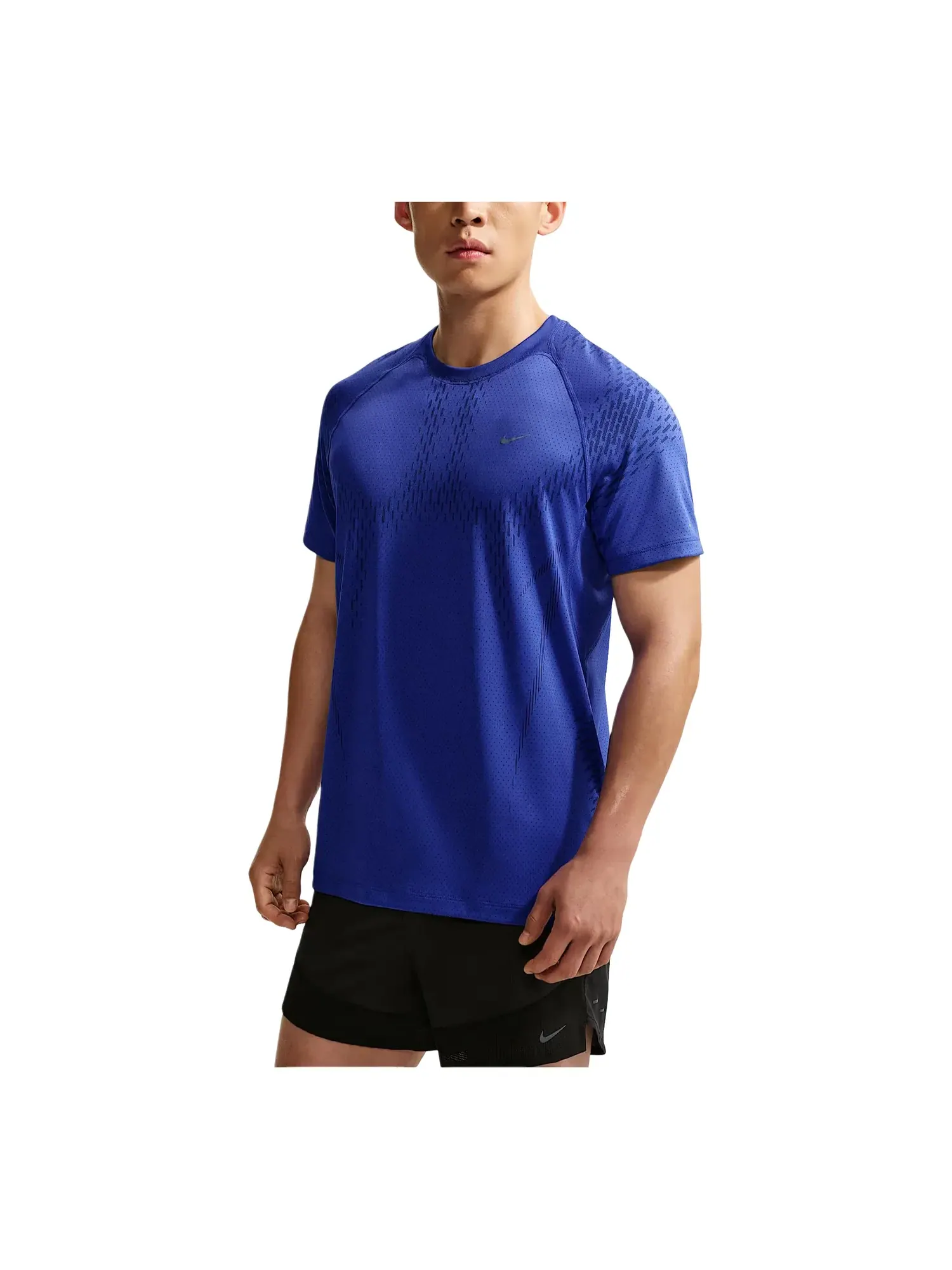 Мужская футболка Nike Stride Dri-FIT ADV — изображение 1 из 5, синий