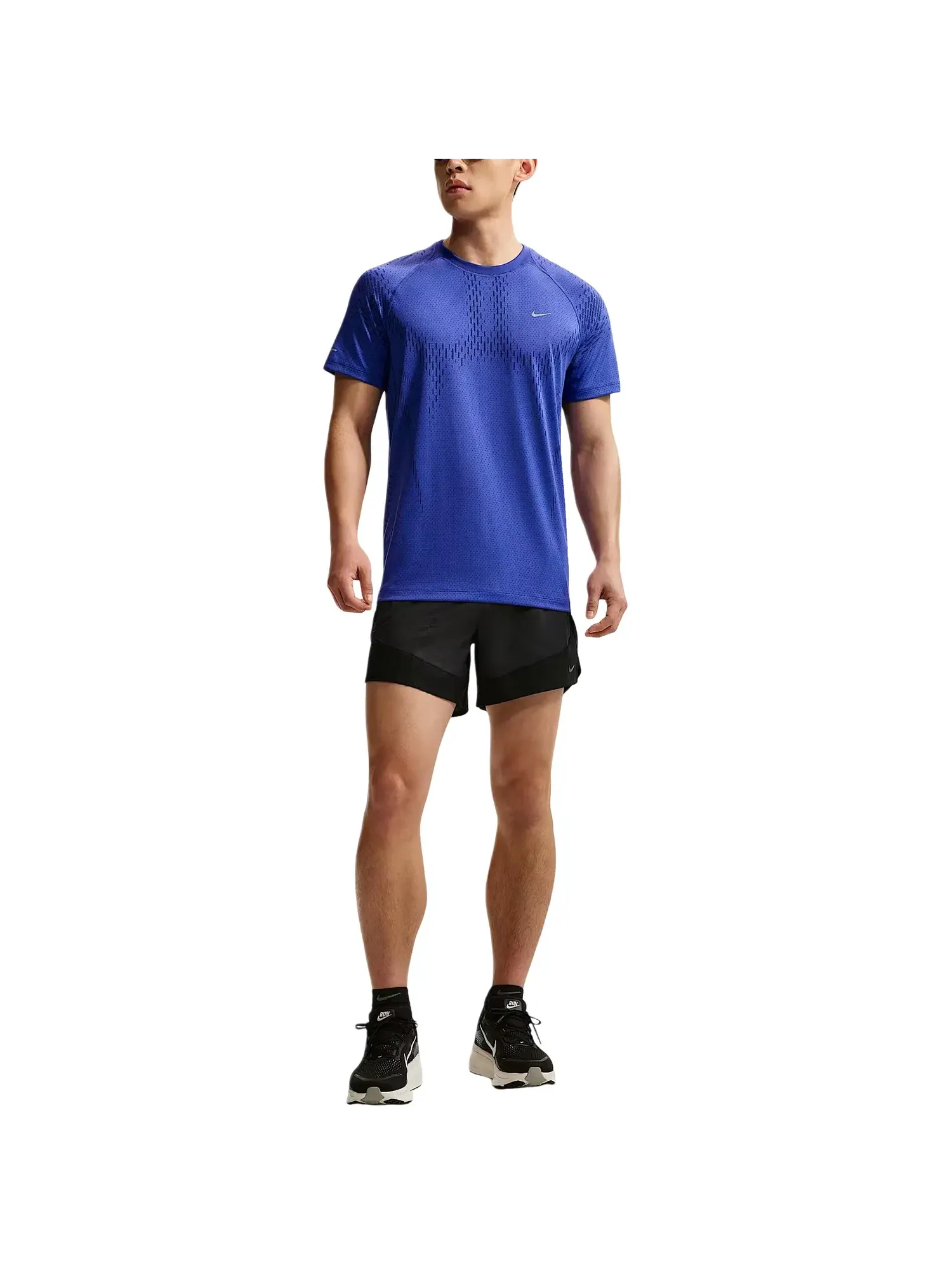 Мужская футболка Nike Stride Dri-FIT ADV — изображение 4 из 5, синий
