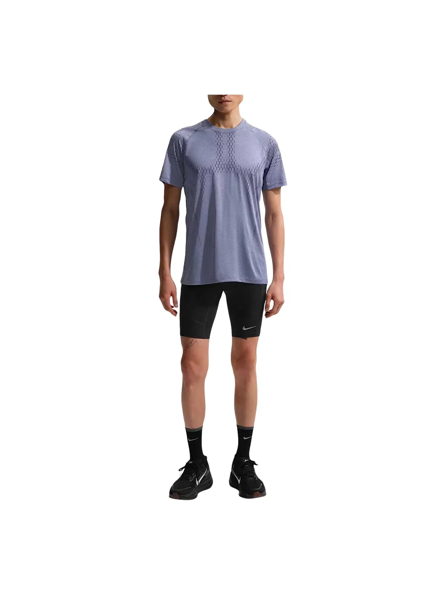Мужская футболка Nike Stride Dri-FIT ADV — изображение 4 из 5, фиолетовый