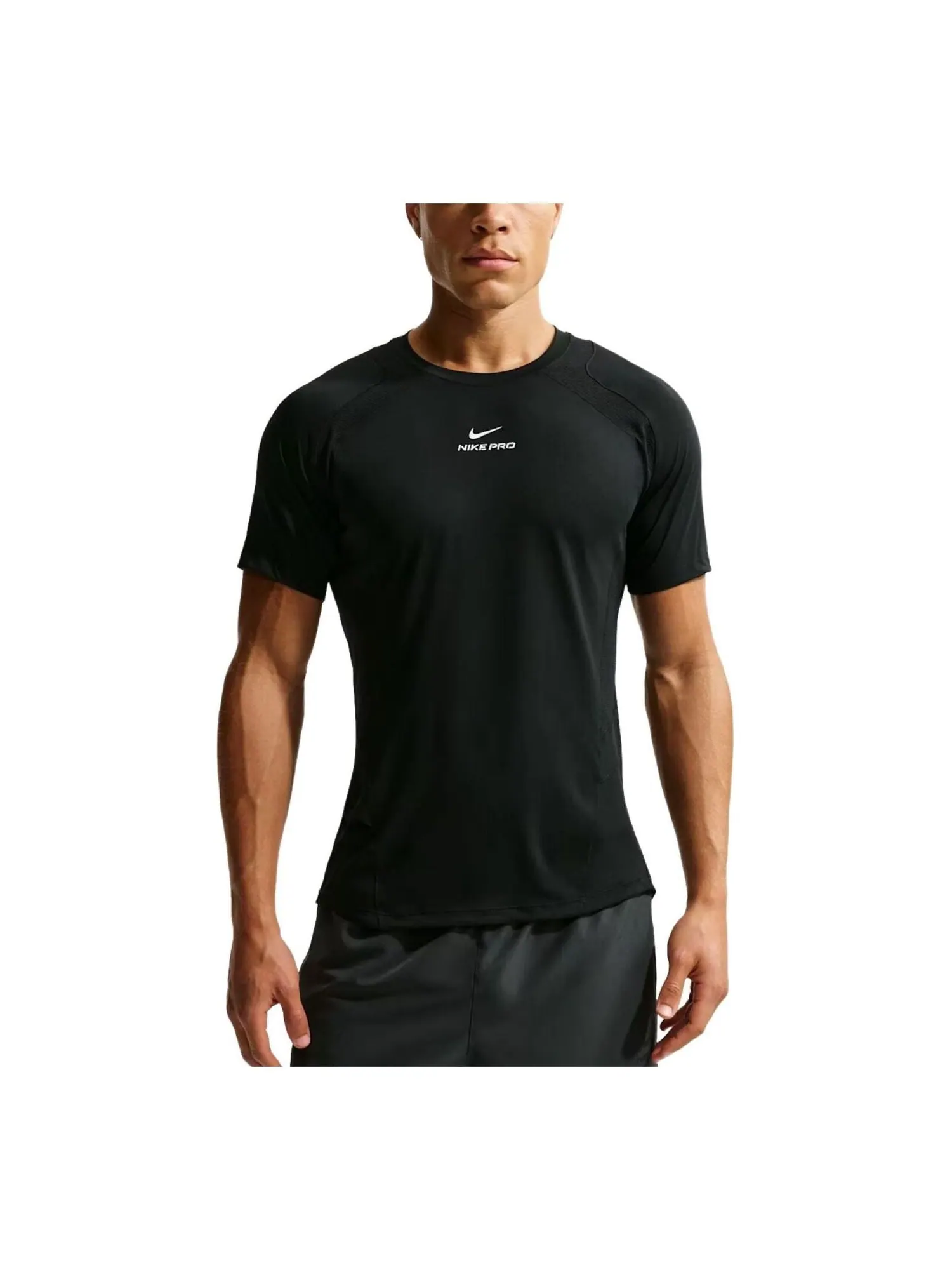 Футболка с коротким рукавом Nike Pro Training Dri-FIT ADV — изображение 1 из 3, черный
