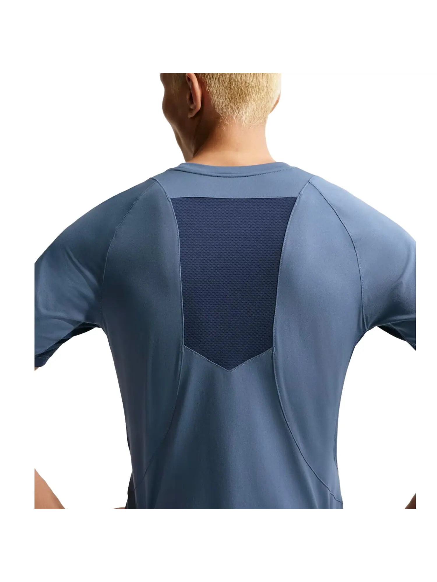 Футболка с коротким рукавом Nike Pro Training Dri-FIT ADV — изображение 2 из 4, синий/темно-синий