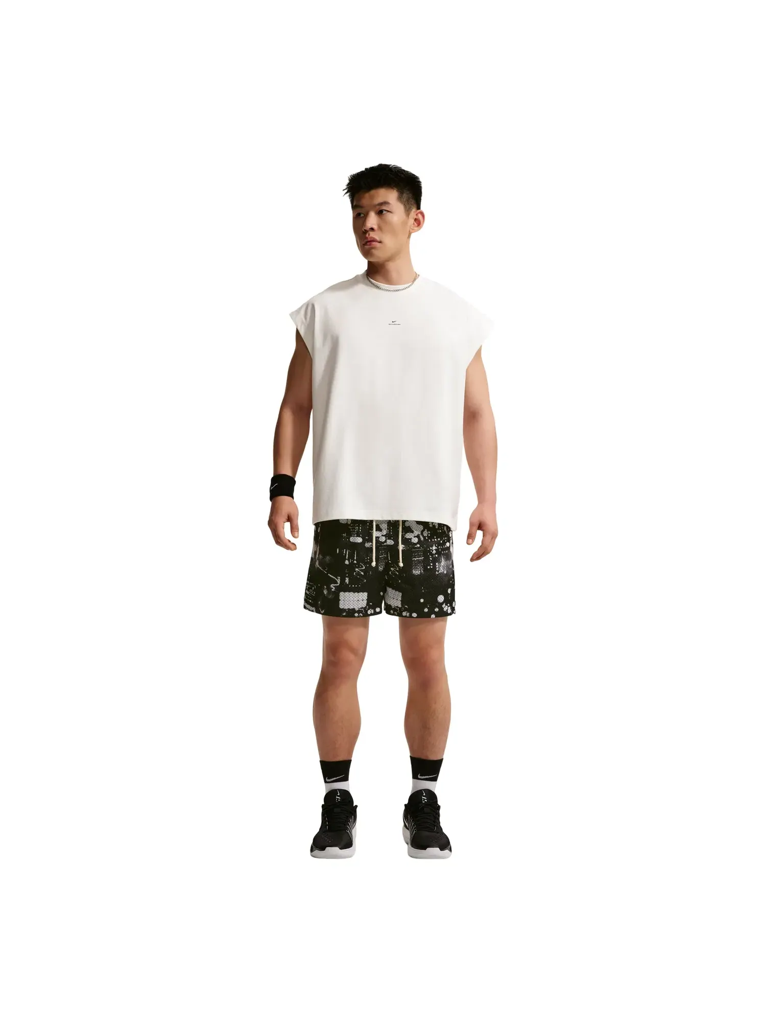 Шорты Nike Standard Issue Dri-FIT 13 см, цвет «Белый — изображение 1 из 5