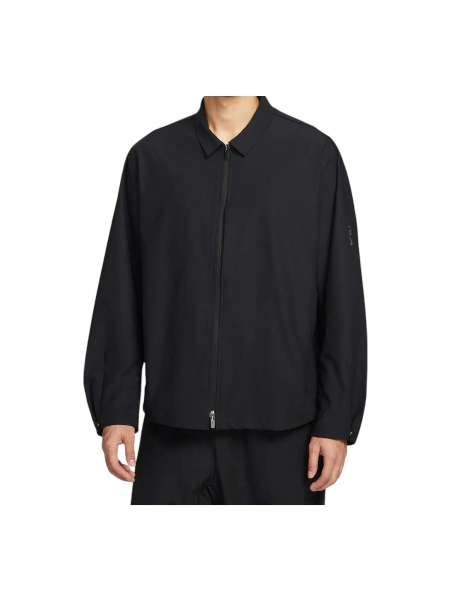 Куртка Nike 24.7 Perfect Stretrch Dri-Fit UV Jacket 'Black' — изображение 1 из 2, черный