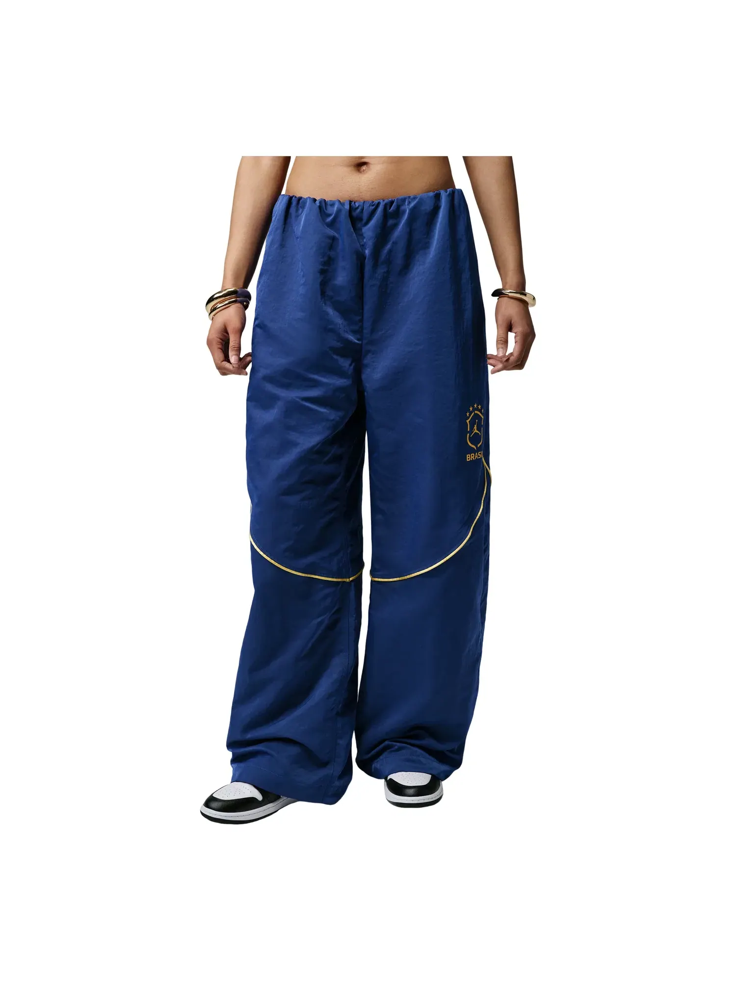 Брюки Jordan Tunnel Pants 'Old Royal Yellow Pulse' IF3923-417 — изображение 1 из 4, темно-синий
