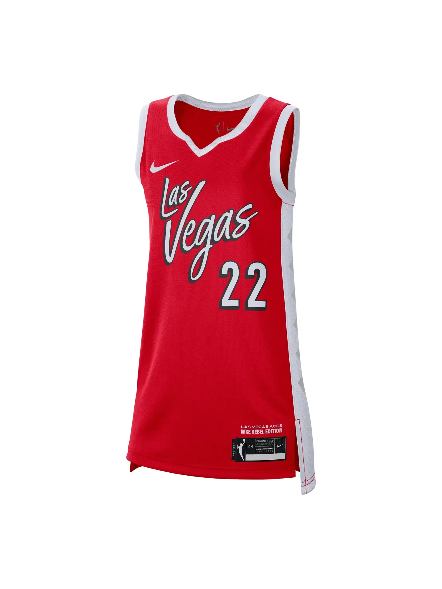 Футболка Nike A'ja Wilson Las Vegas Aces 2026 Rebel Edition Dri-FIT WNBA — изображение 1 из 2, красный