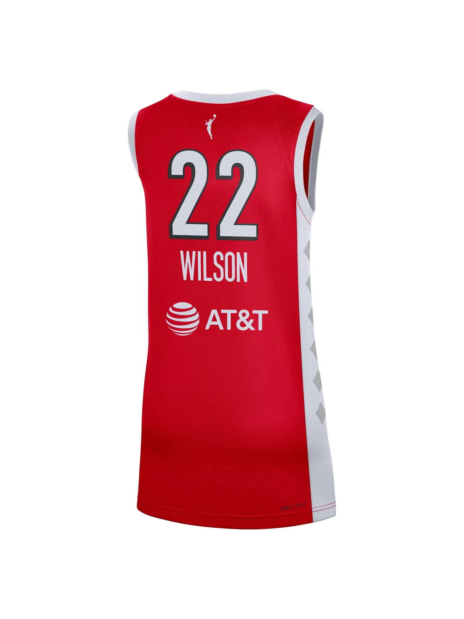 Футболка Nike A'ja Wilson Las Vegas Aces 2026 Rebel Edition Dri-FIT WNBA — изображение 2 из 2, красный