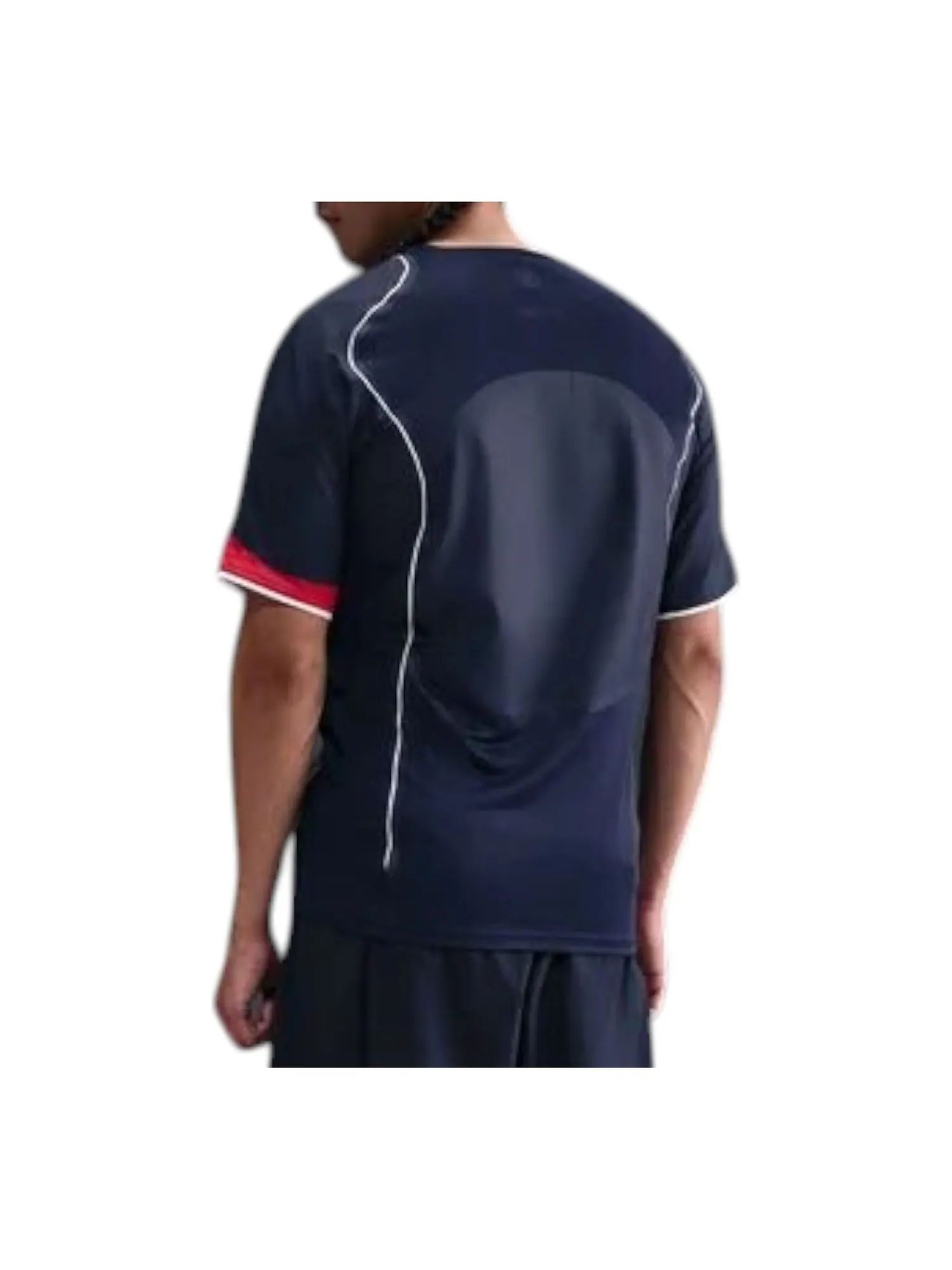 Футболка Nike x Paris Saint Germain 2004 Total 90 Reissue Replica T-Shirt 'Midnight Navy University Red' — изображение 2 из 2
