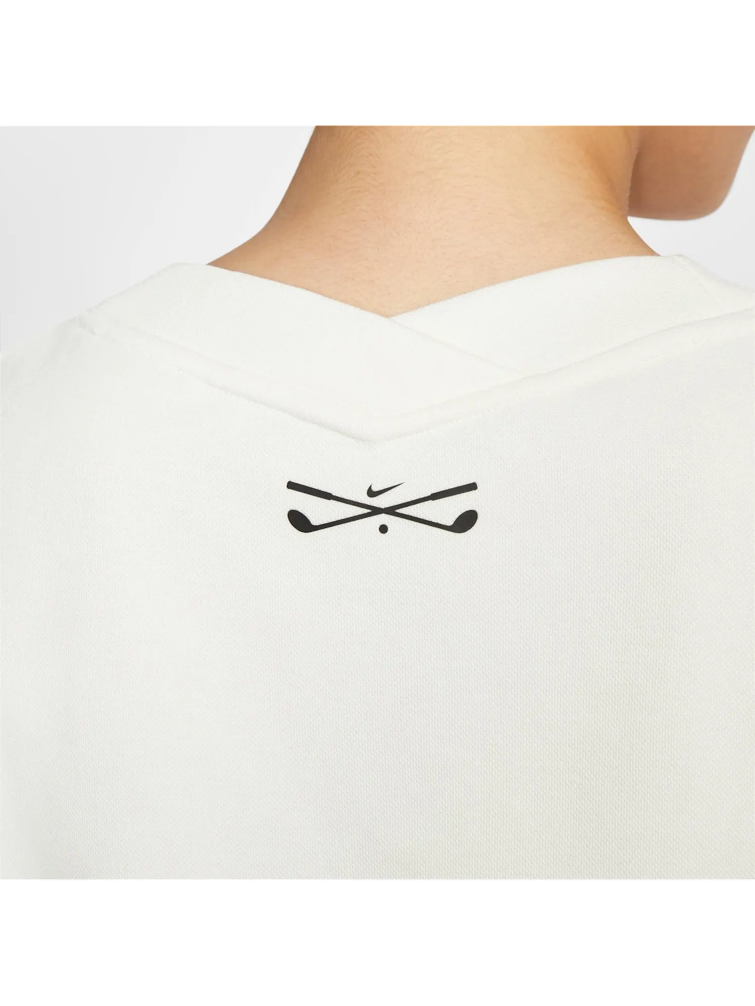 Жилет (WMNS) Nike V-Neck Golf Vest 'Sail' — изображение 3 из 5, белый