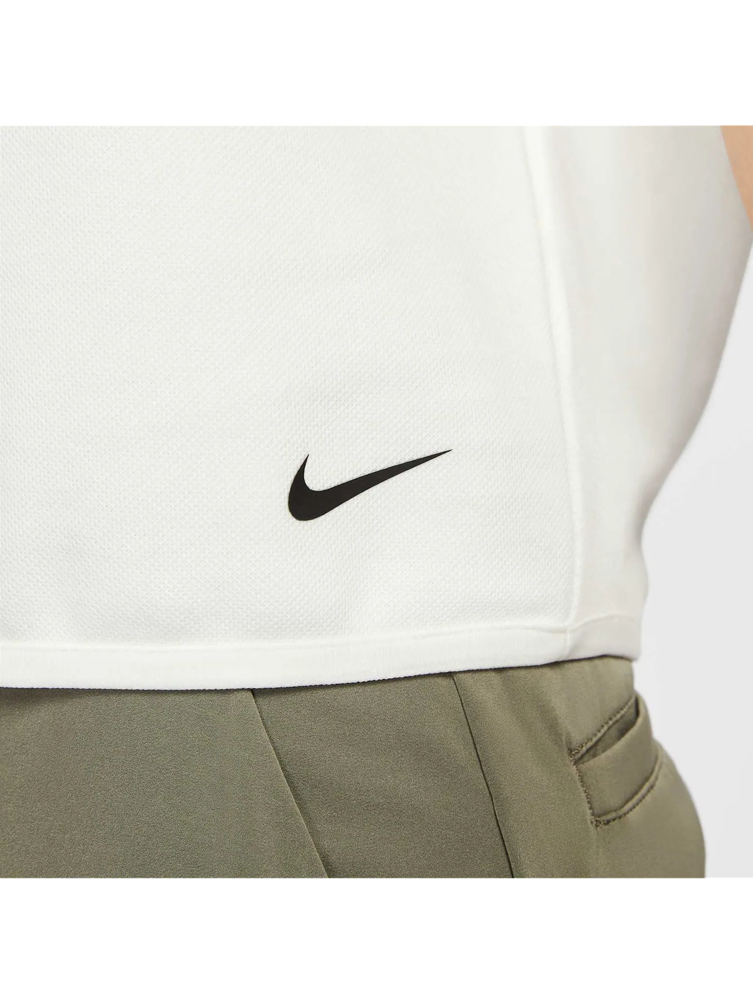 Жилет (WMNS) Nike V-Neck Golf Vest 'Sail' — изображение 5 из 5, белый