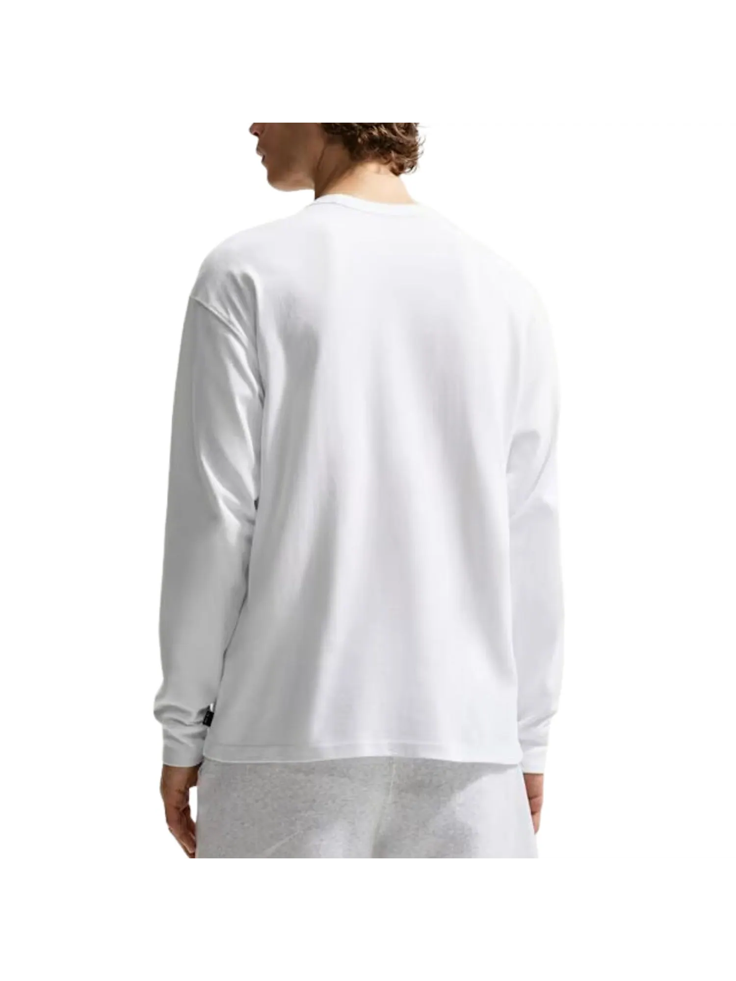 Футболка с длинными рукавами Nike Sportswear Premium Essentials — изображение 2 из 2, белый