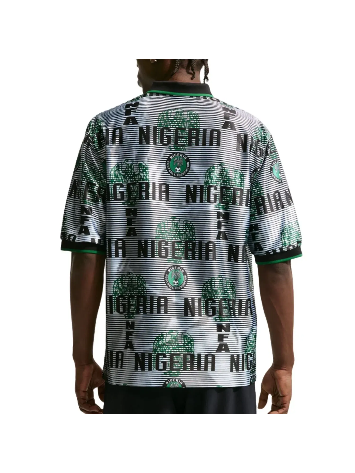 Мужская футболка с принтом Nike Nigeria Energy Dri-FIT — изображение 2 из 3, белый