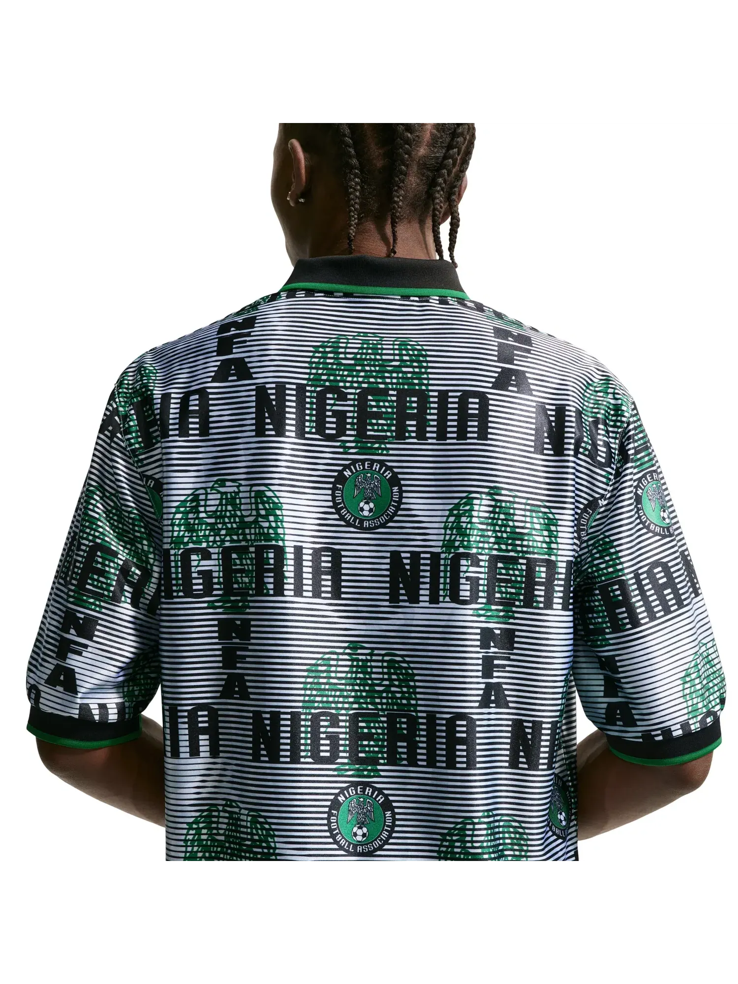 Мужская футболка с принтом Nike Nigeria Energy Dri-FIT — изображение 3 из 3, белый
