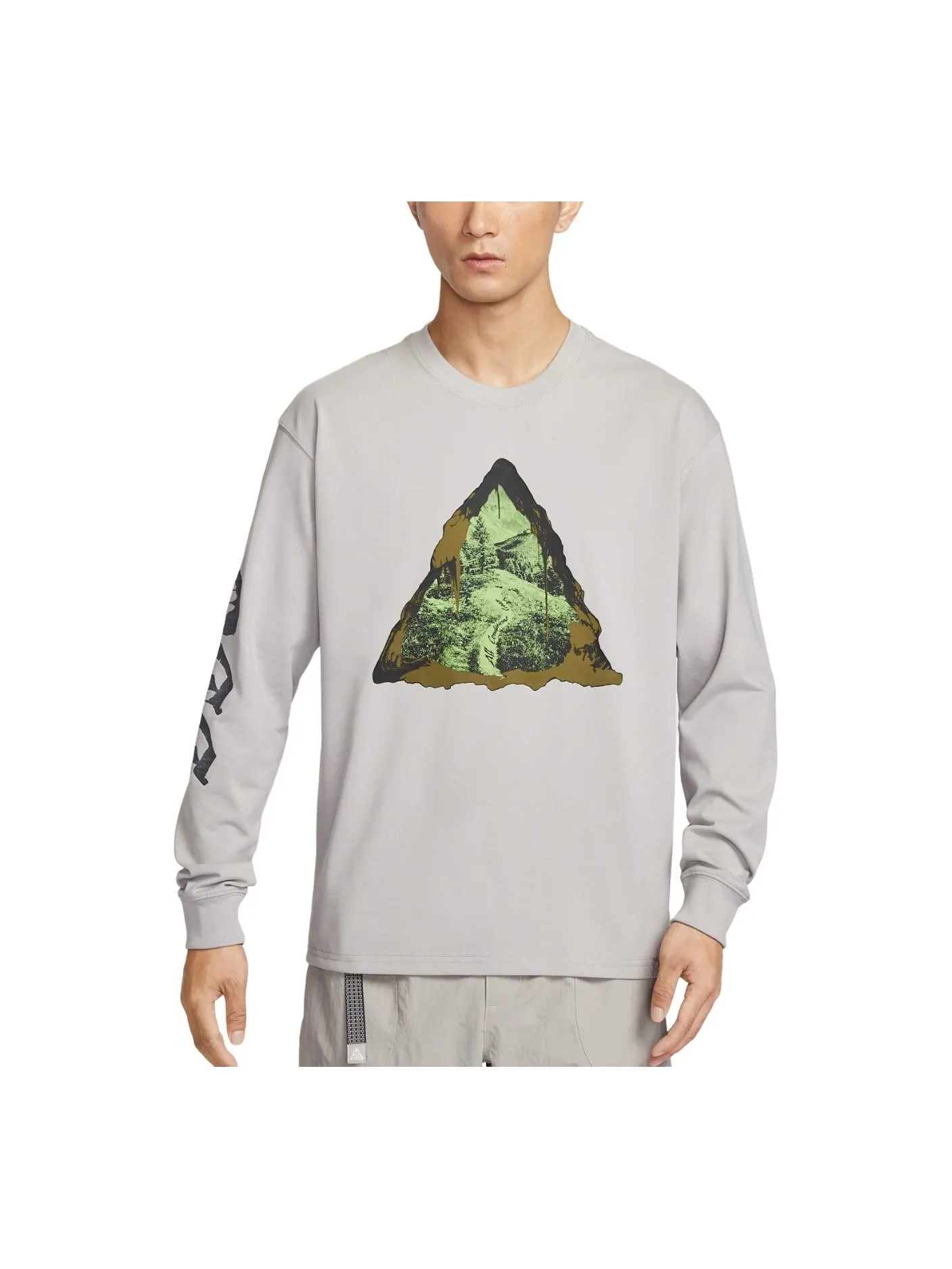 Футболка с длинным рукавом Nike ACG Dri-FIT — изображение 1 из 4, серый