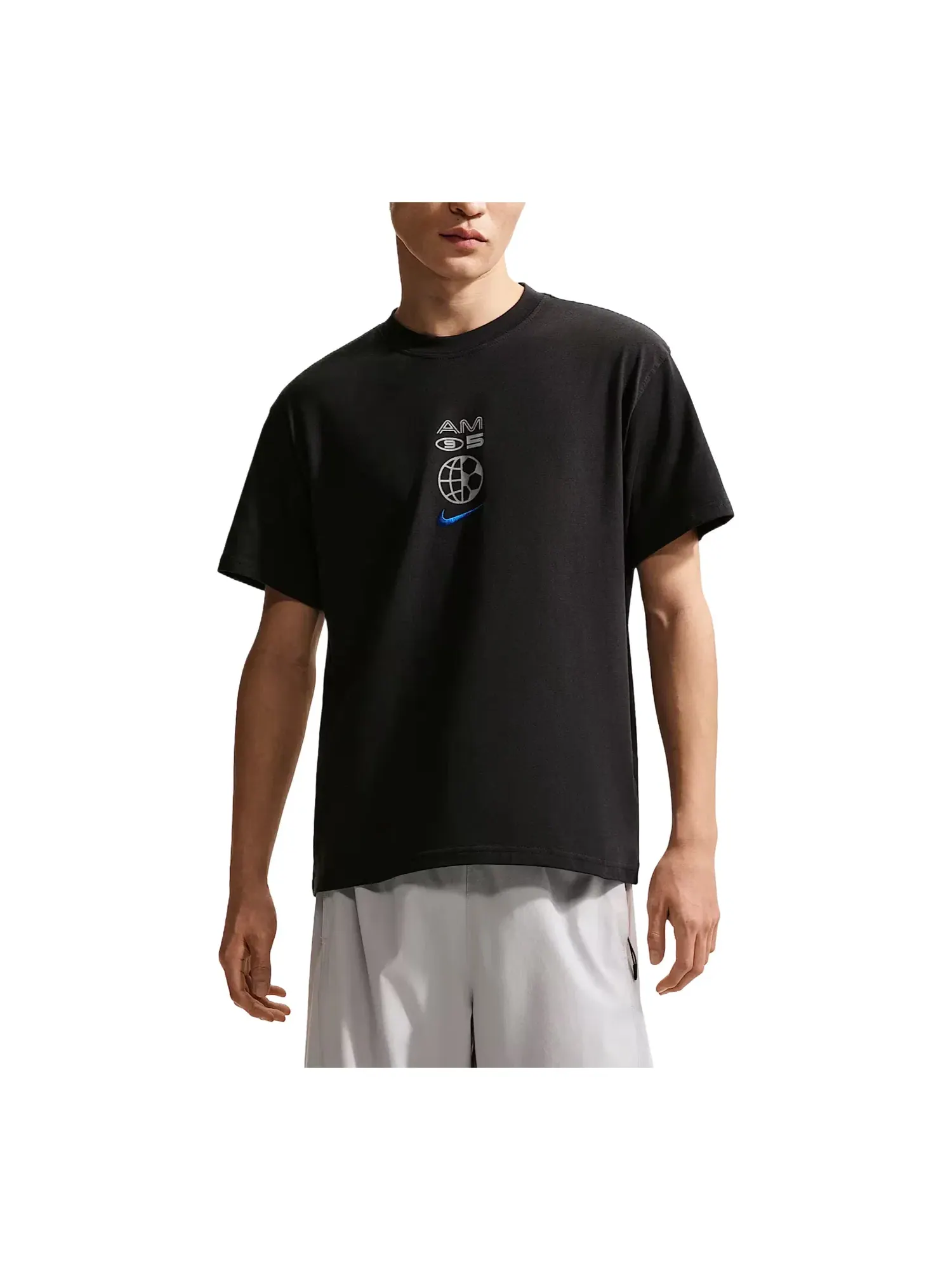 Мужская футболка с коротким рукавом Nike Sportswear — изображение 1 из 4, черный
