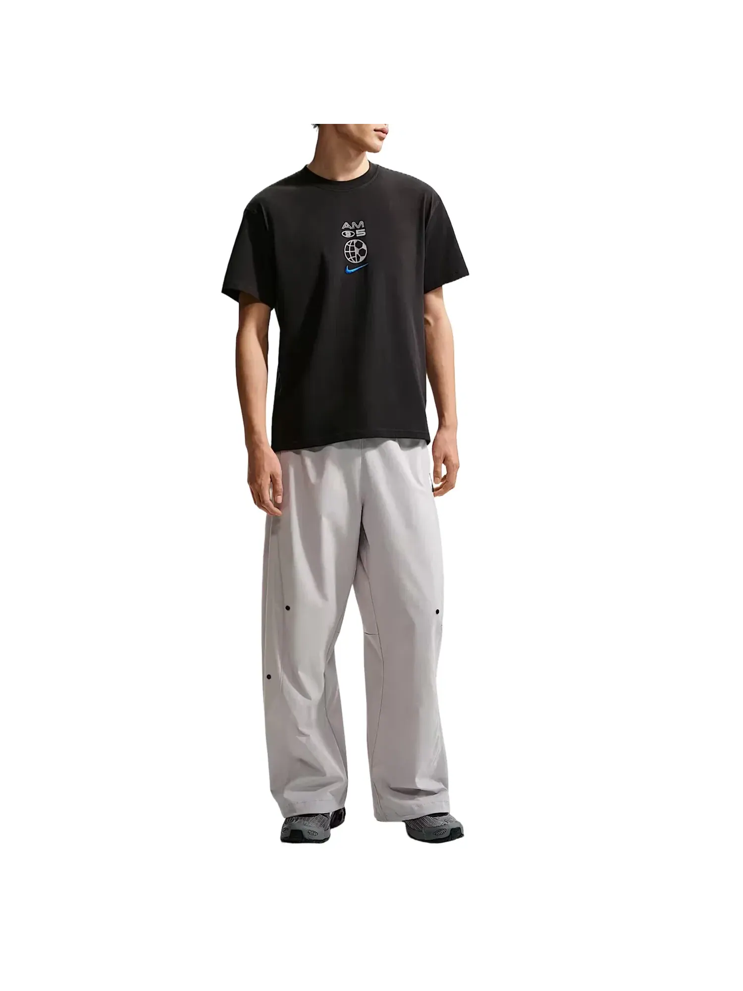 Мужская футболка с коротким рукавом Nike Sportswear — изображение 3 из 4, черный