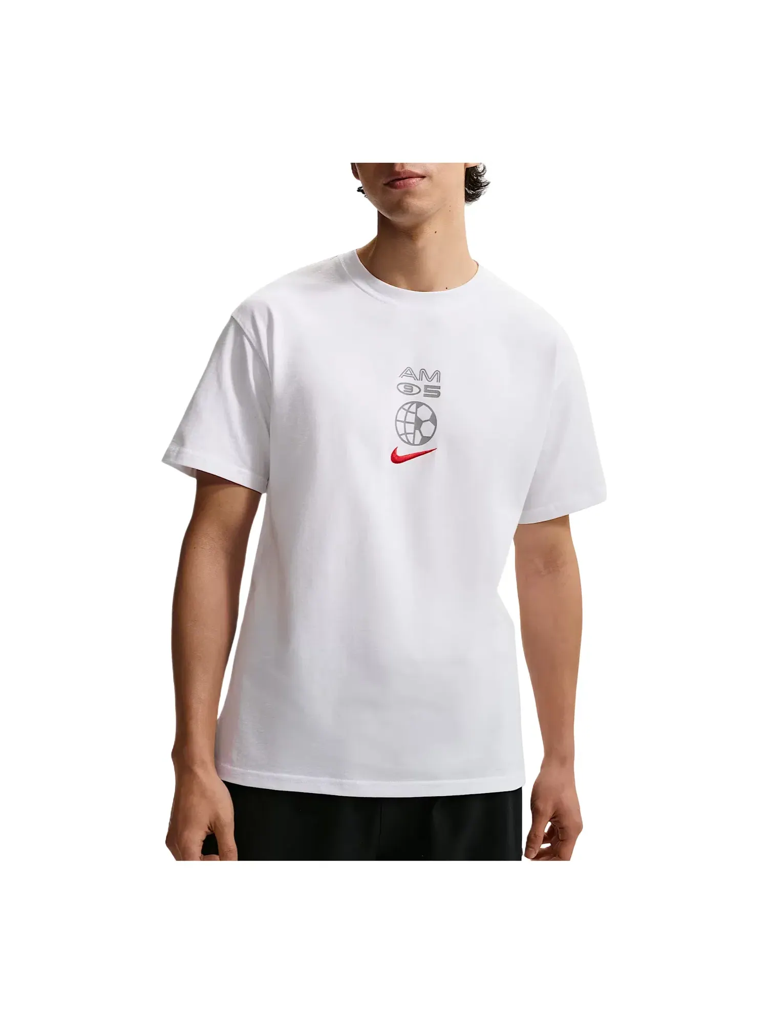 Мужская футболка с принтом Nike Sportswear — изображение 1 из 3, белый