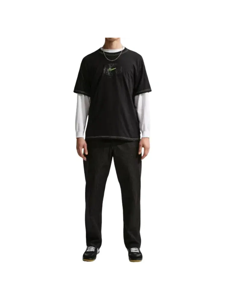 Мужская футболка с коротким рукавом Nike SB T-Shirt — изображение 4 из 5, черный