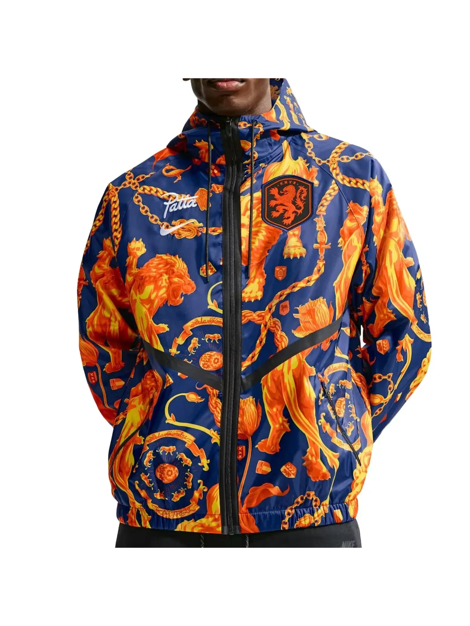 Мужская куртка с длинным рукавом Nike x Netherlands x Patta Cryoshot Anthem Jacket — изображение 2 из 4, мульти