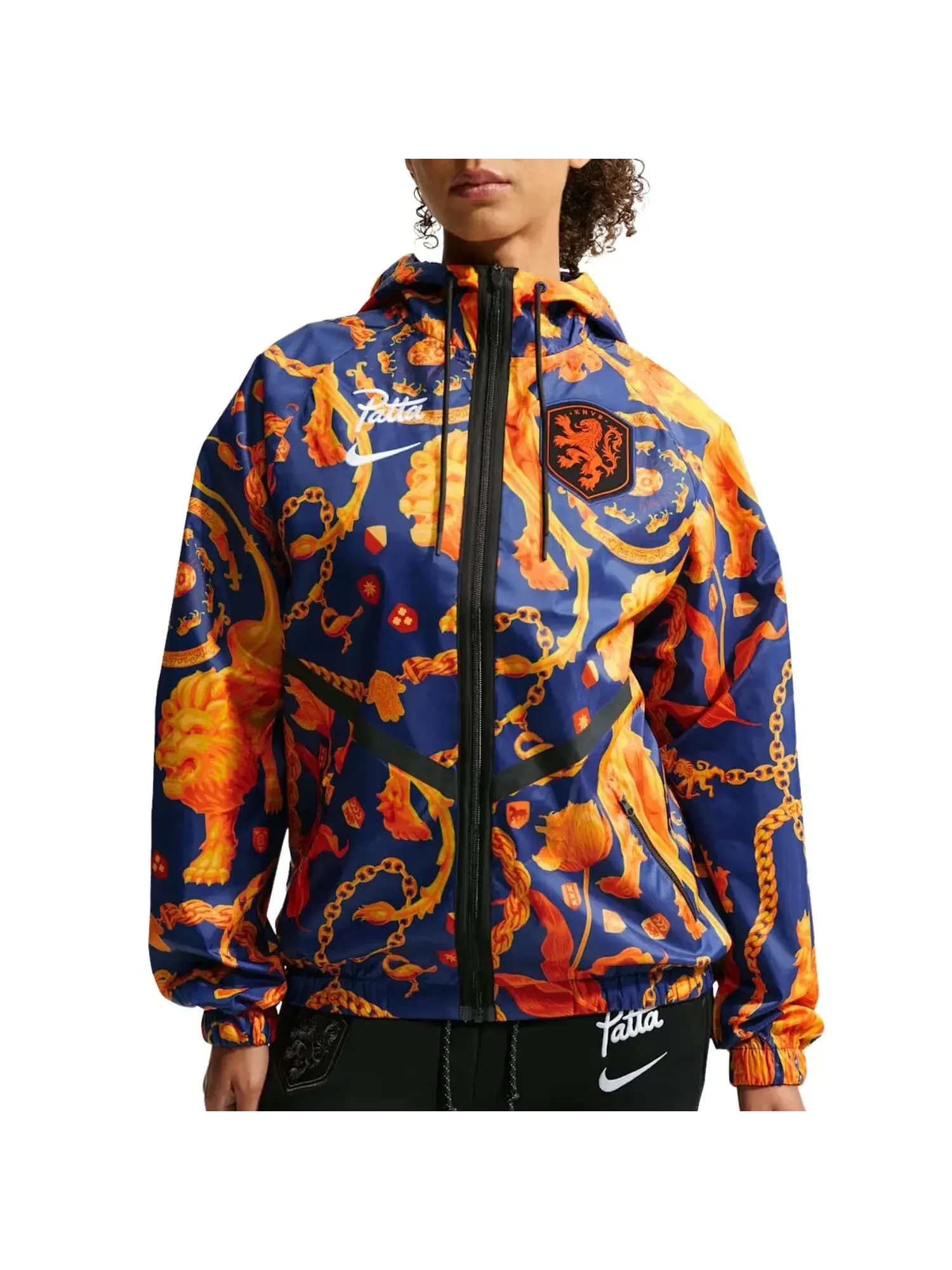 Мужская куртка с длинным рукавом Nike x Netherlands x Patta Cryoshot Anthem Jacket — изображение 3 из 4, мульти