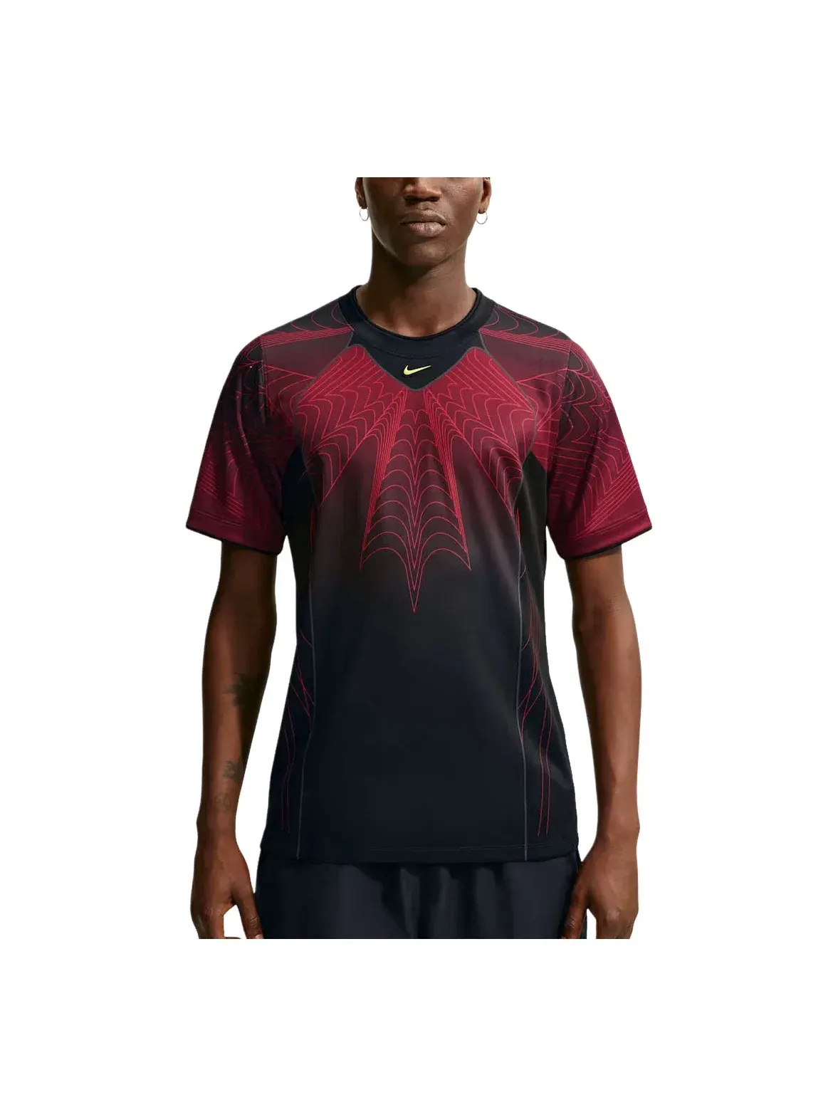 Мужская футболка с принтом Nike Canada x Nocta T-Shirt Black University Red — изображение 1 из 4, черный