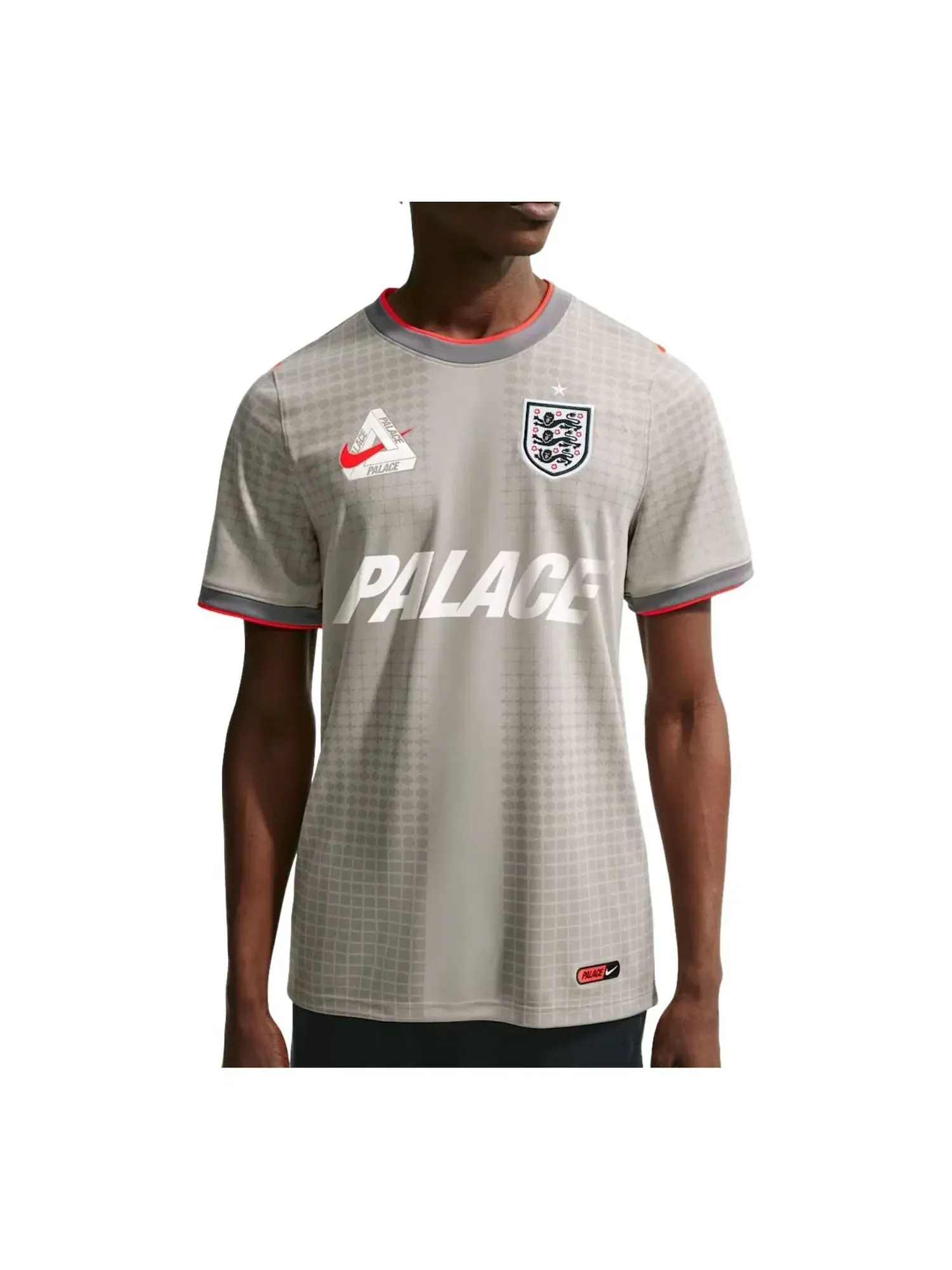 Мужская футболка Nike x England x Palace Academy Pro — изображение 1 из 3, серый
